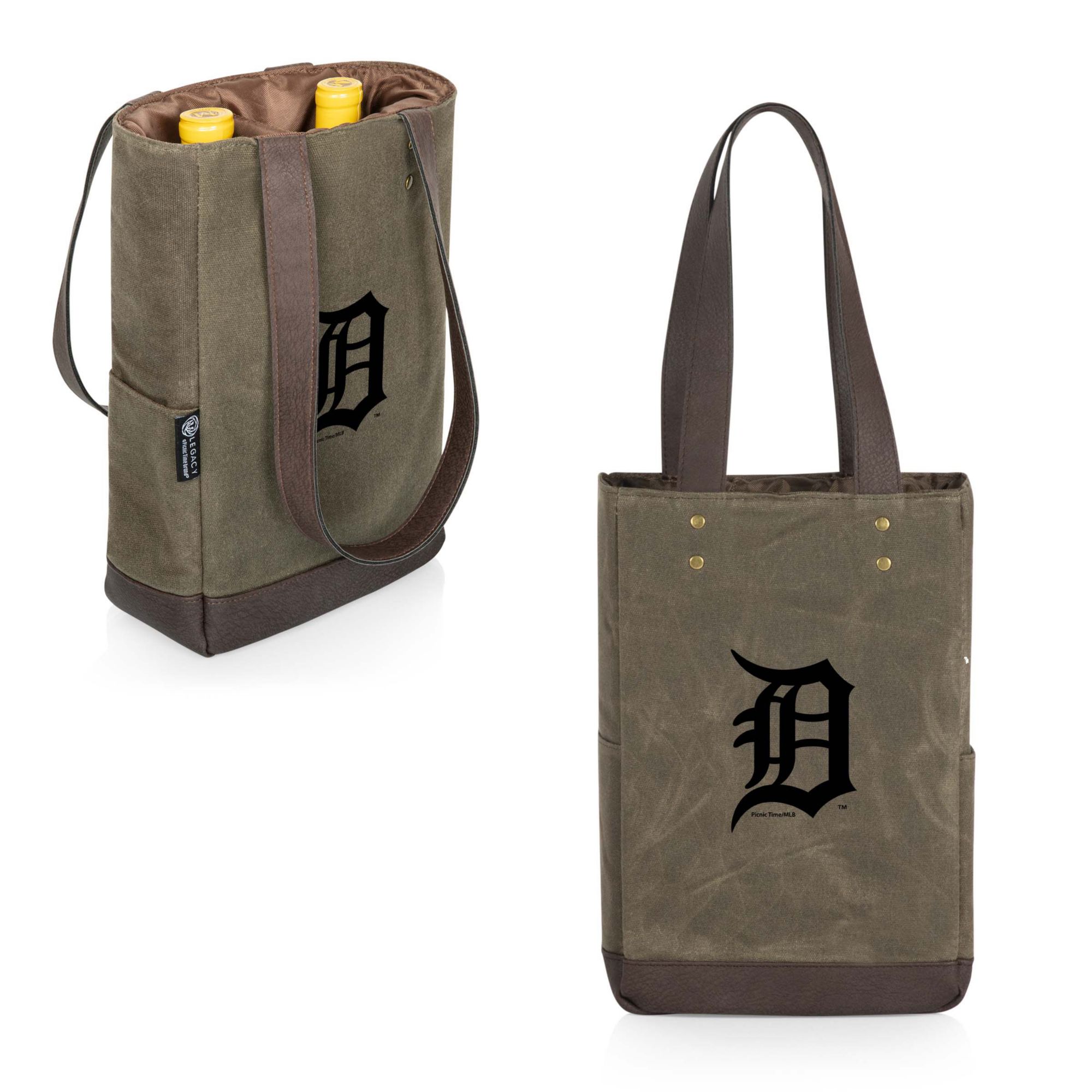 Picnic Time Detroit Tigers 2 Bottle Insulated Wine Bag product image