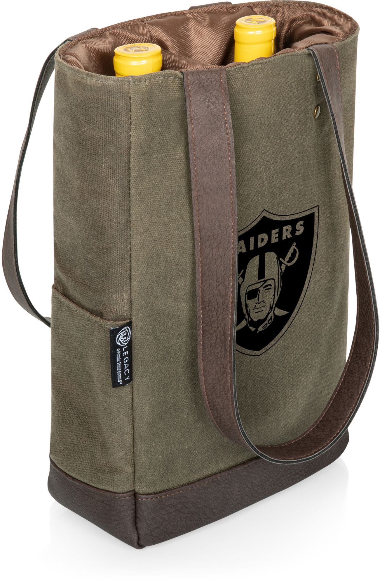 Picnic Time Las Vegas Raiders 2 Bottle Insulated Wine Bag