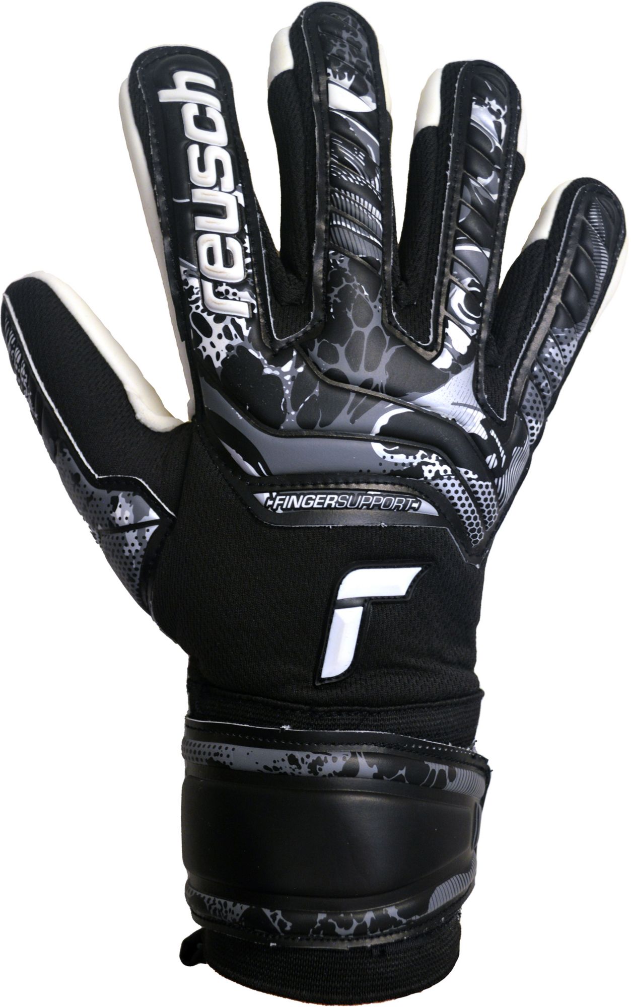 Reusch Adult Attrakt Grip Evo Finger Support Goalkeeper Gloves