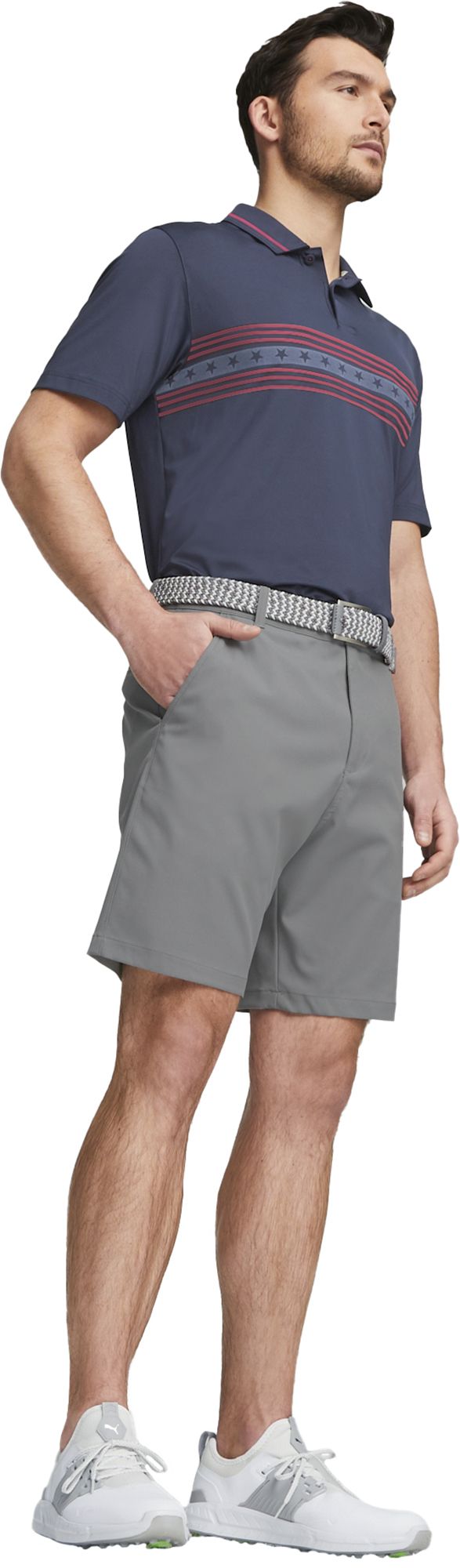 PUMA Men's Volition Freedom Stripe Golf Polo product image