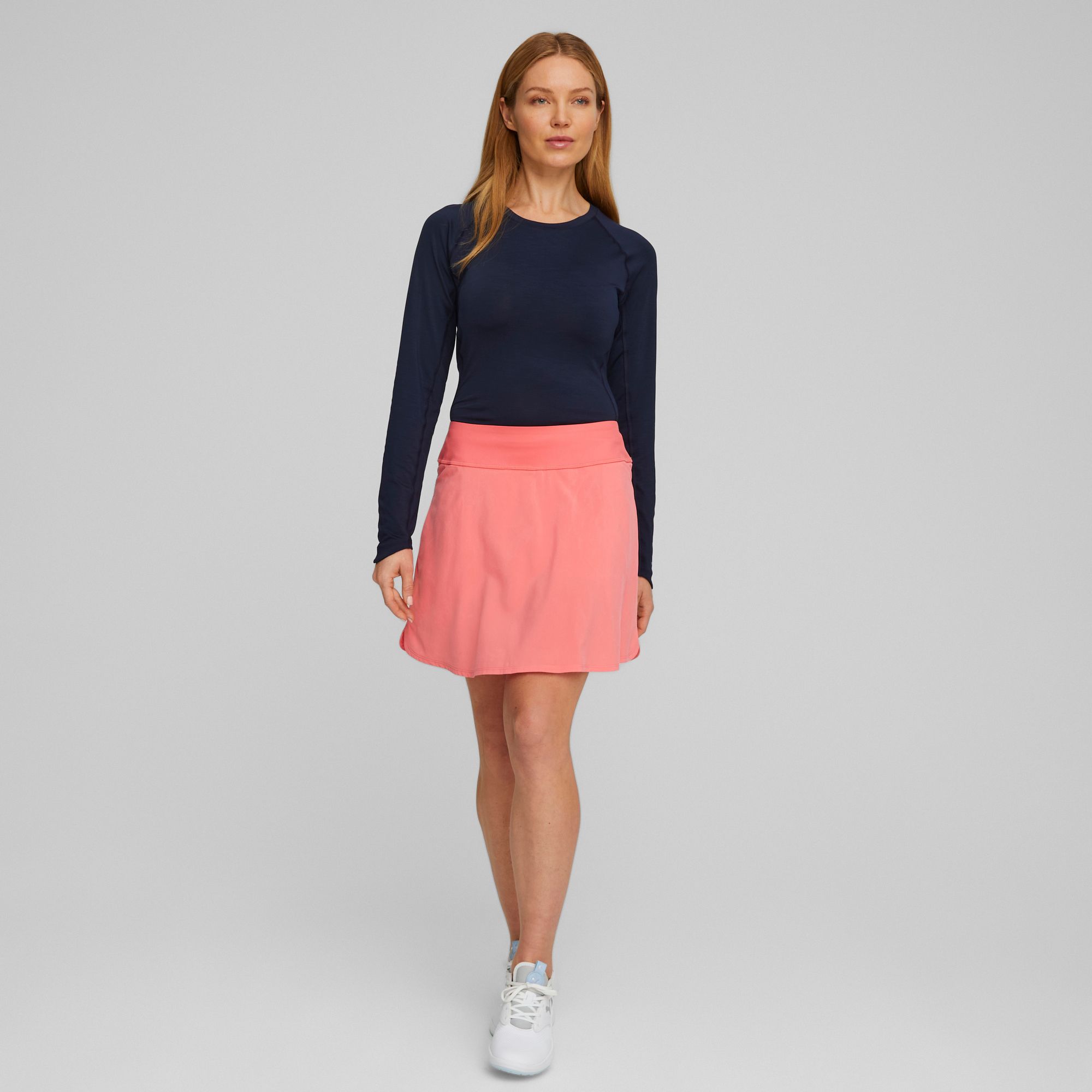 PUMA Women's Long Sleeve YouV Crewneck Golf Shirt product image