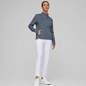 PUMA Women's Full Zip Cloudspun Heather Golf Jacket product image