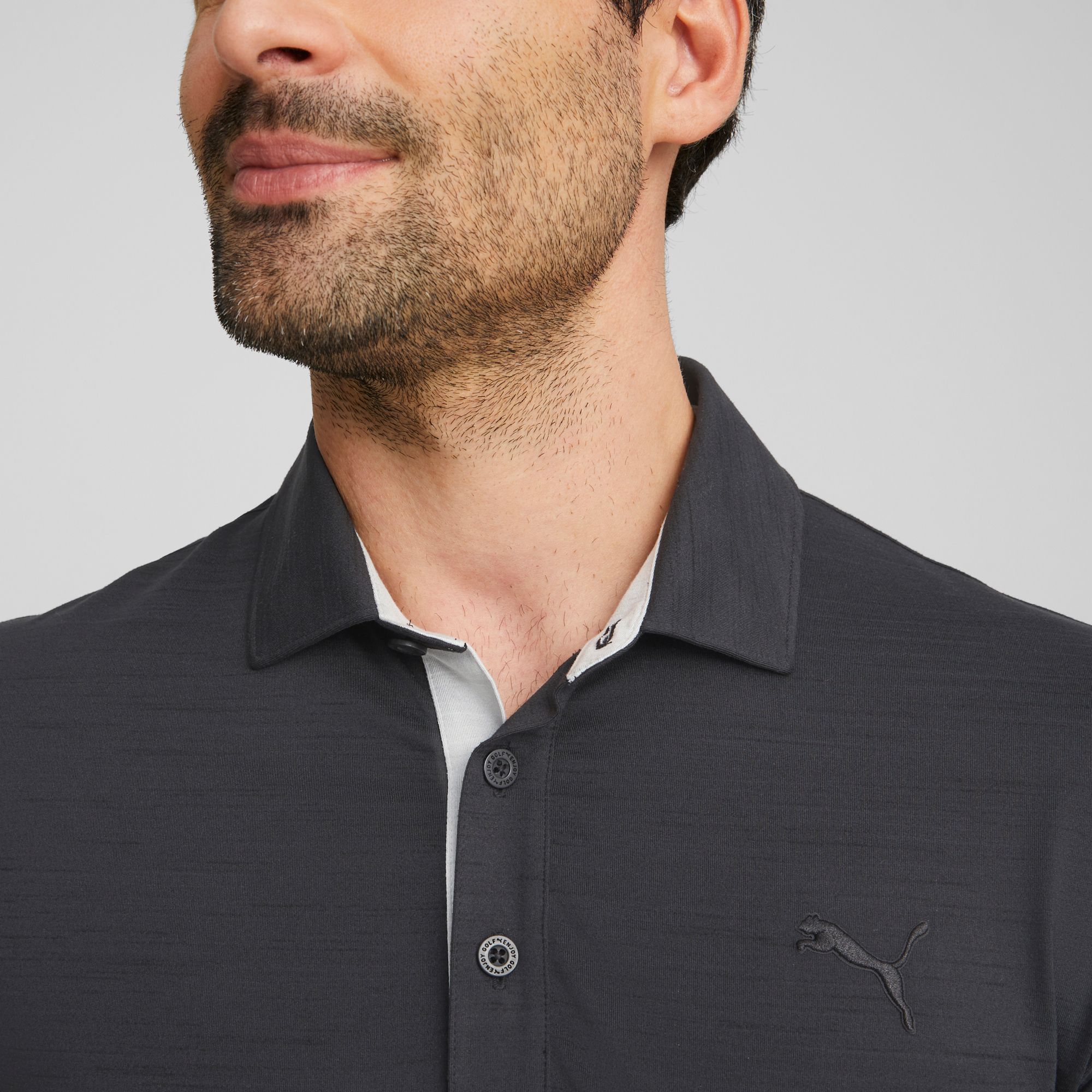 PUMA Men's Cloudspun Haystack Golf Polo product image