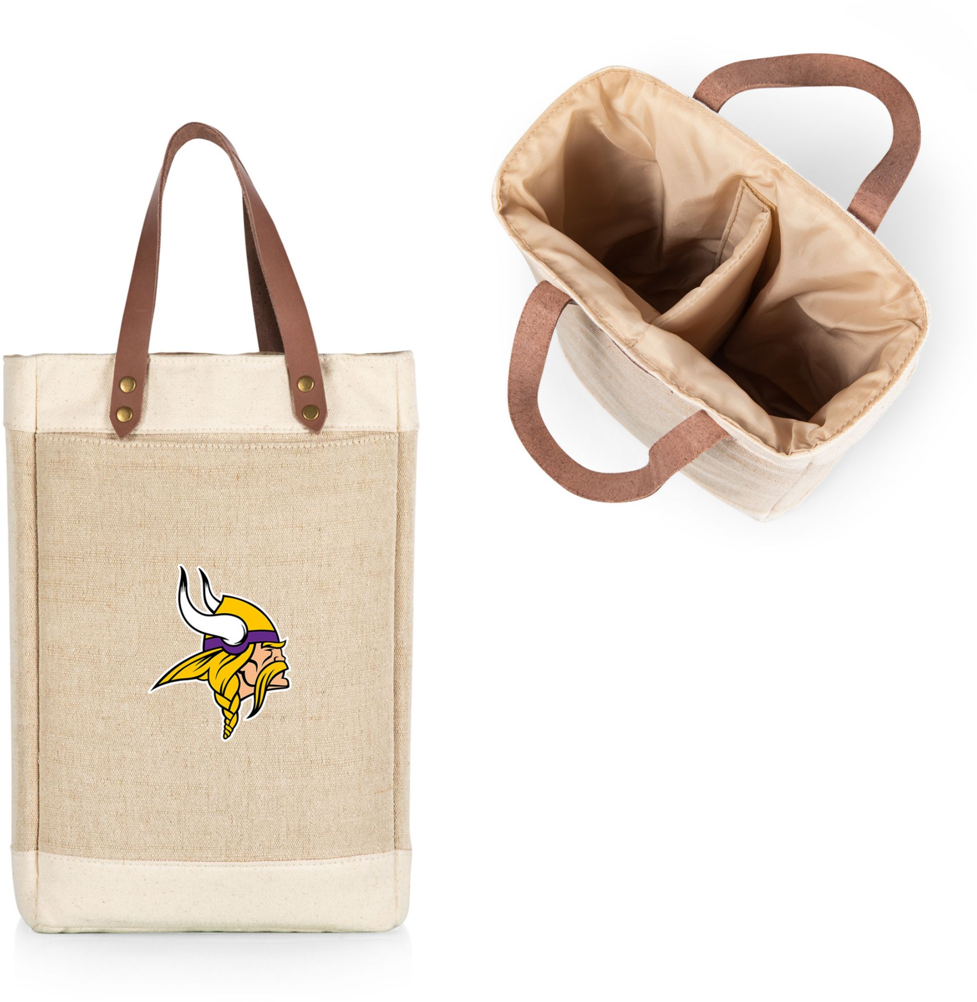 Picnic Time Minnesota Vikings 2 Bottle Wine Bag