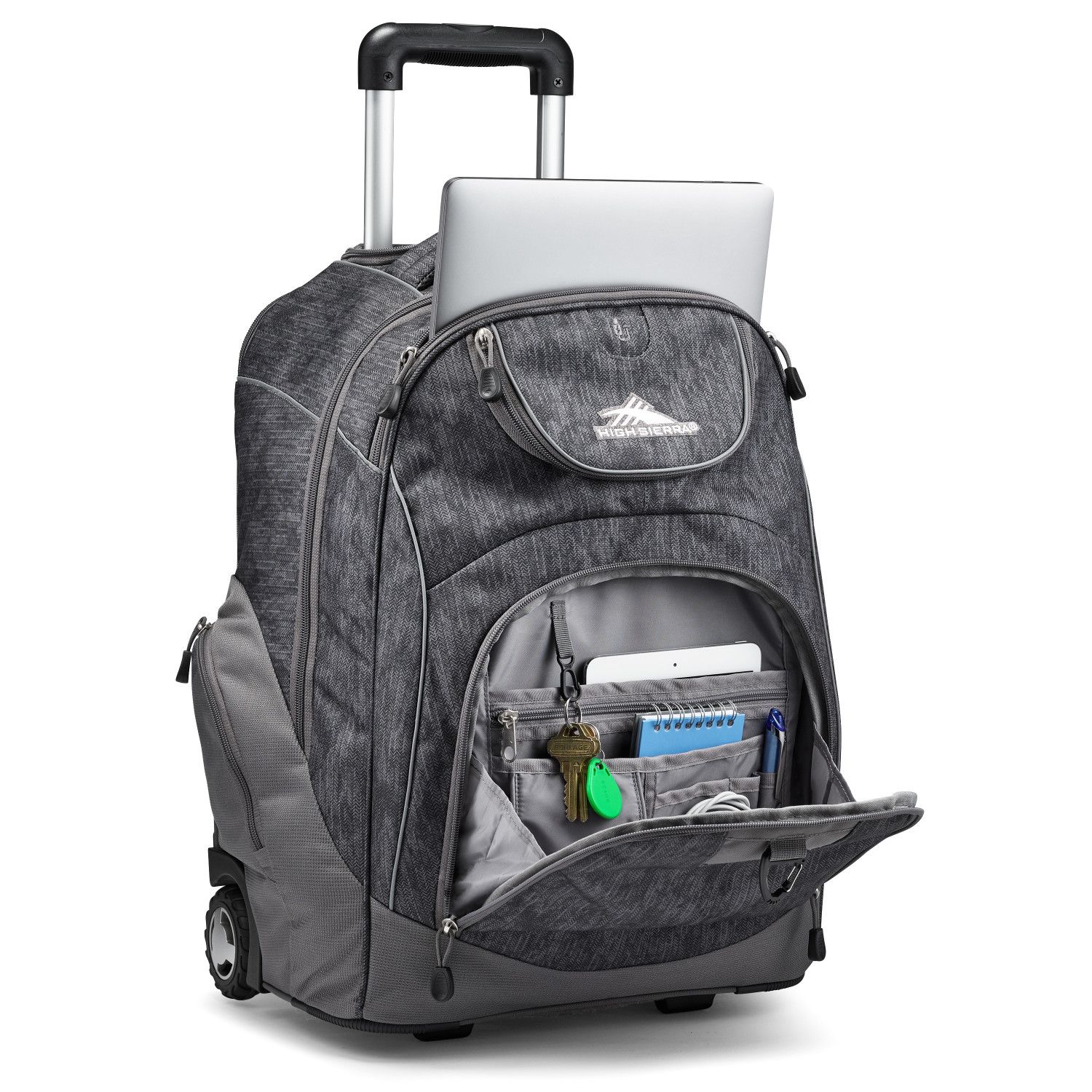 high sierra powerglide wheeled backpack