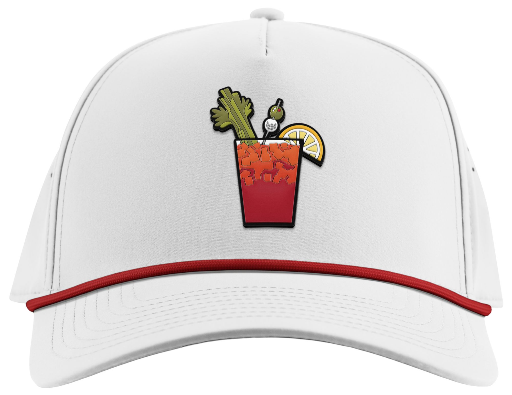 Branded Bills Men's Bloody Hat Curved 5-Panel Rope Golf Hat product image