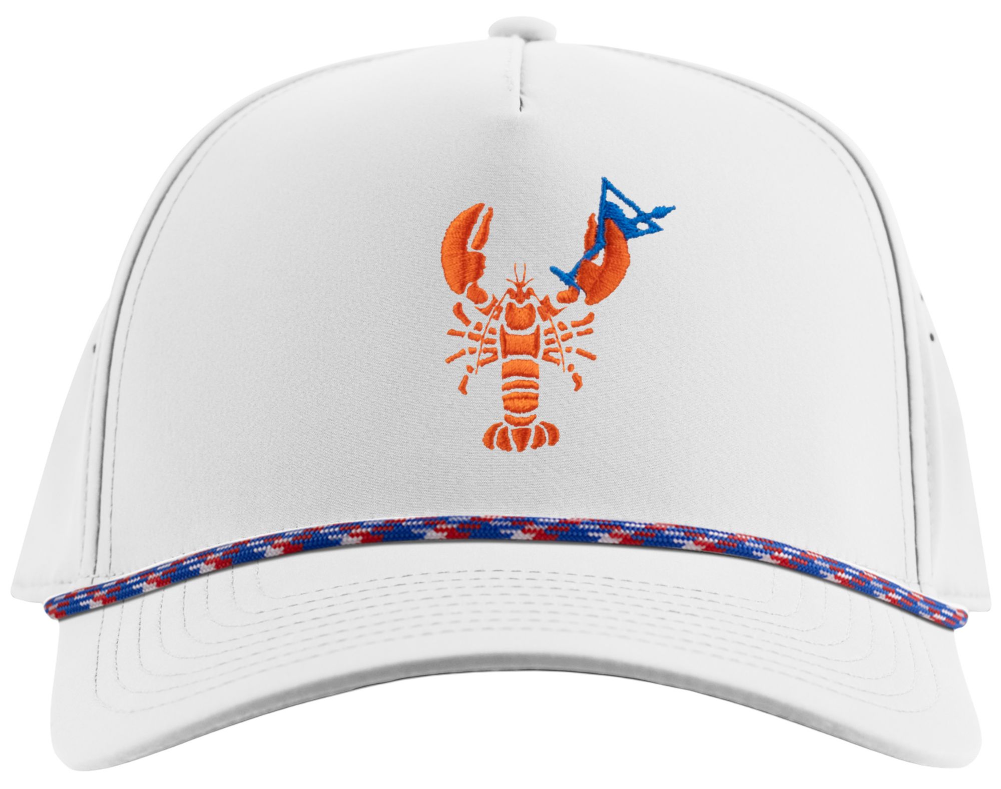 Branded Bills Men's Lobster Martini Curved 5-Panel Rope Golf Hat product image