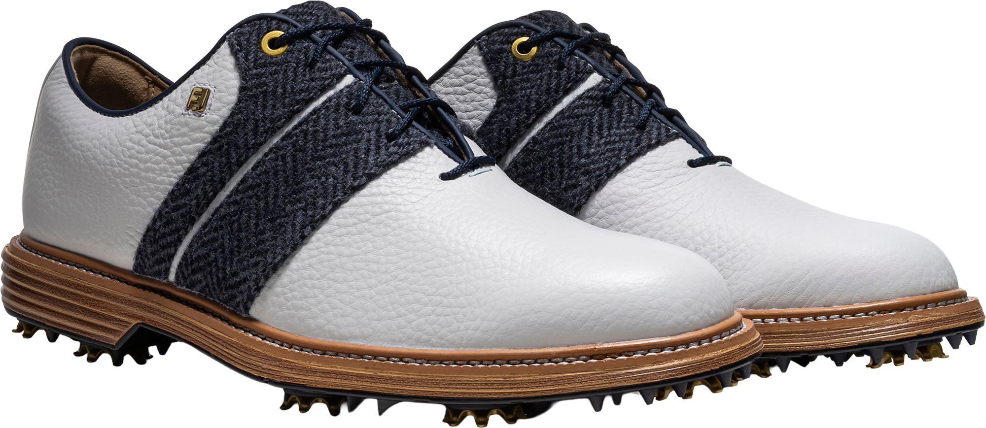 FootJoy FJ x Harris Tweed Premiere Series Packard Herringbone Golf Shoes product image