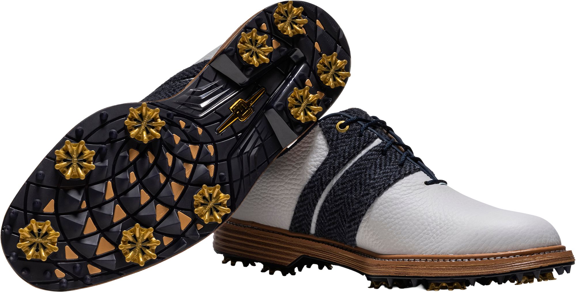 FootJoy FJ x Harris Tweed Premiere Series Packard Herringbone Golf Shoes product image