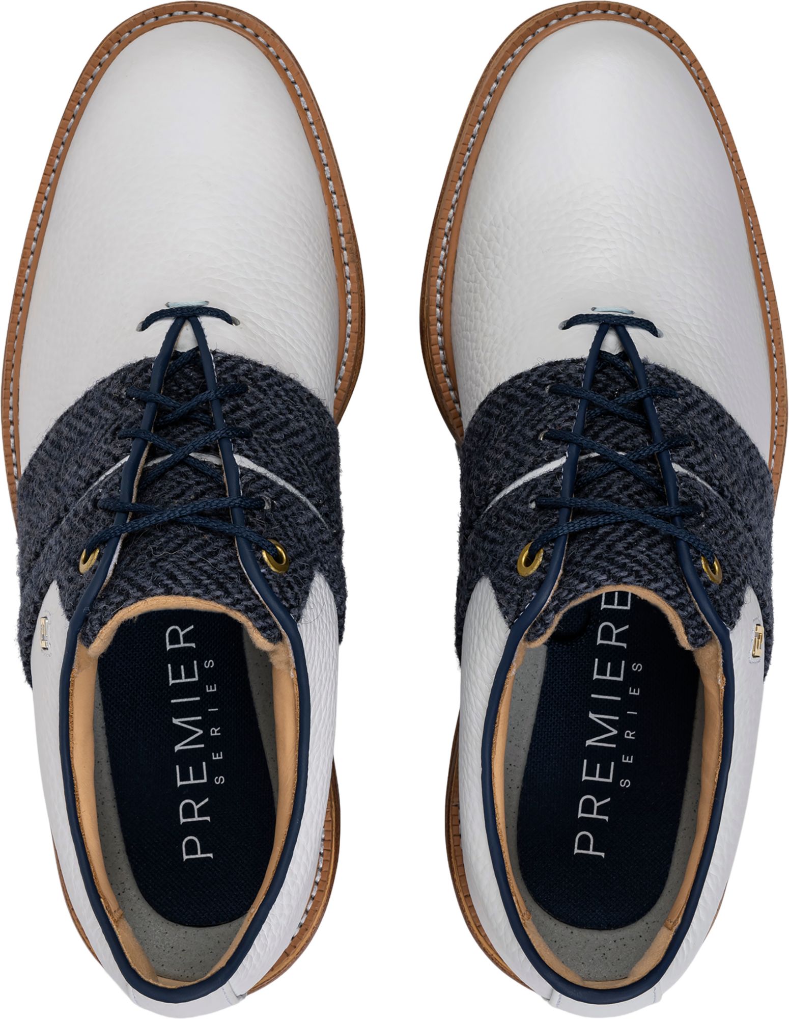 FootJoy FJ x Harris Tweed Premiere Series Packard Herringbone Golf Shoes product image