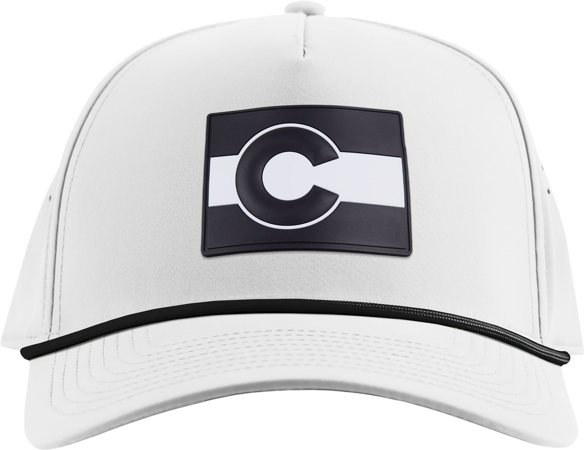 Branded Bills Adult Colorado White Vintage Patch Rope Adjustable Hat product image