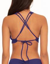 Becca by Rebecca Virtue Women's Split Strap Halter Swim Top product image