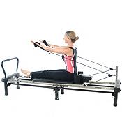 Aero Pilates Premier 700 Foldable Reformer Fitness Machine with Cardio  Rebounder - 109 - On Sale - Bed Bath & Beyond - 35296081