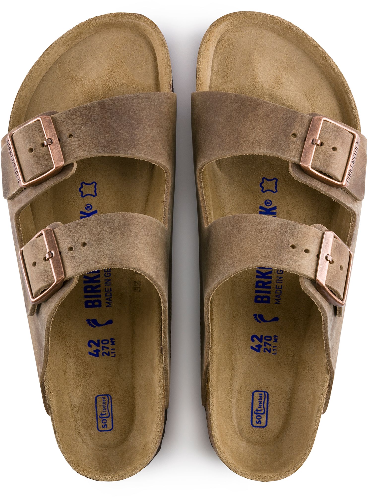 Birkenstock Men's Arizona Soft Footbed Sandals product image