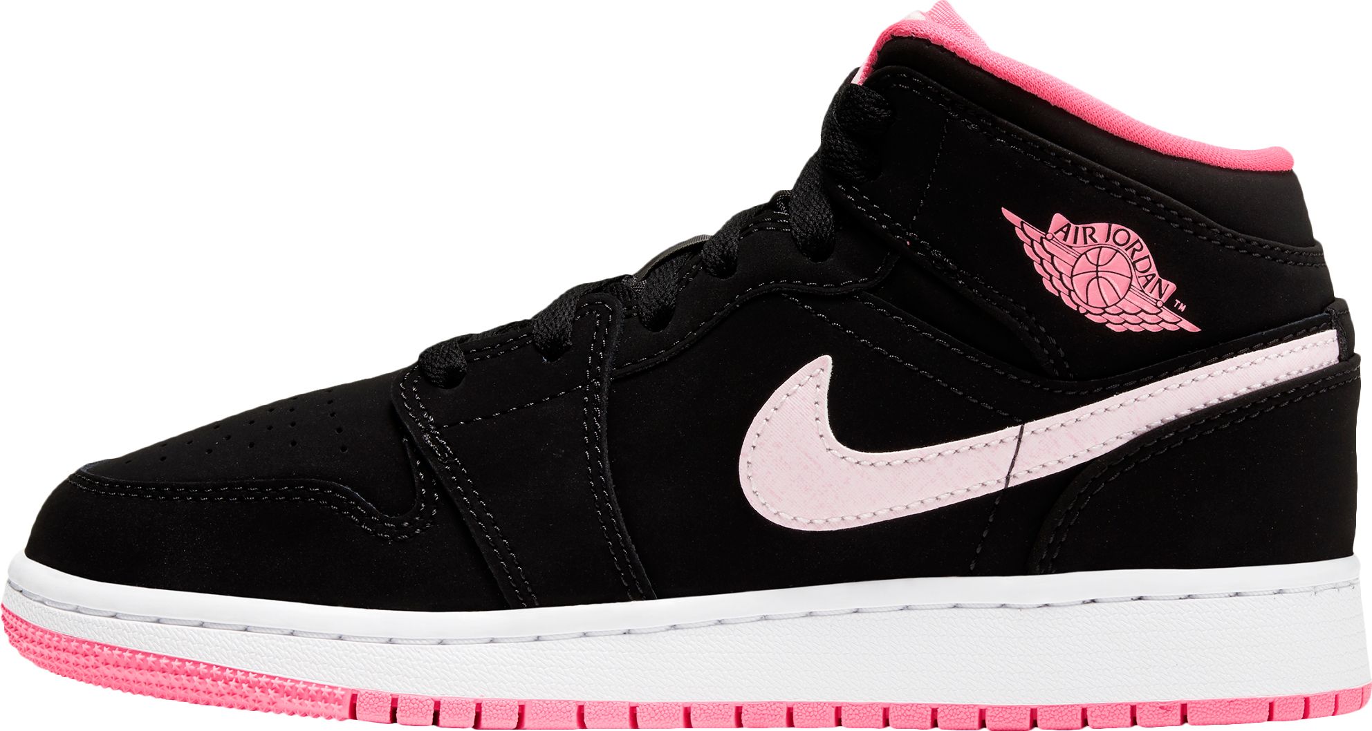 Jordan Kids' Grade School Jordan 1 Mid Basketball Shoes Big Apple Buddy