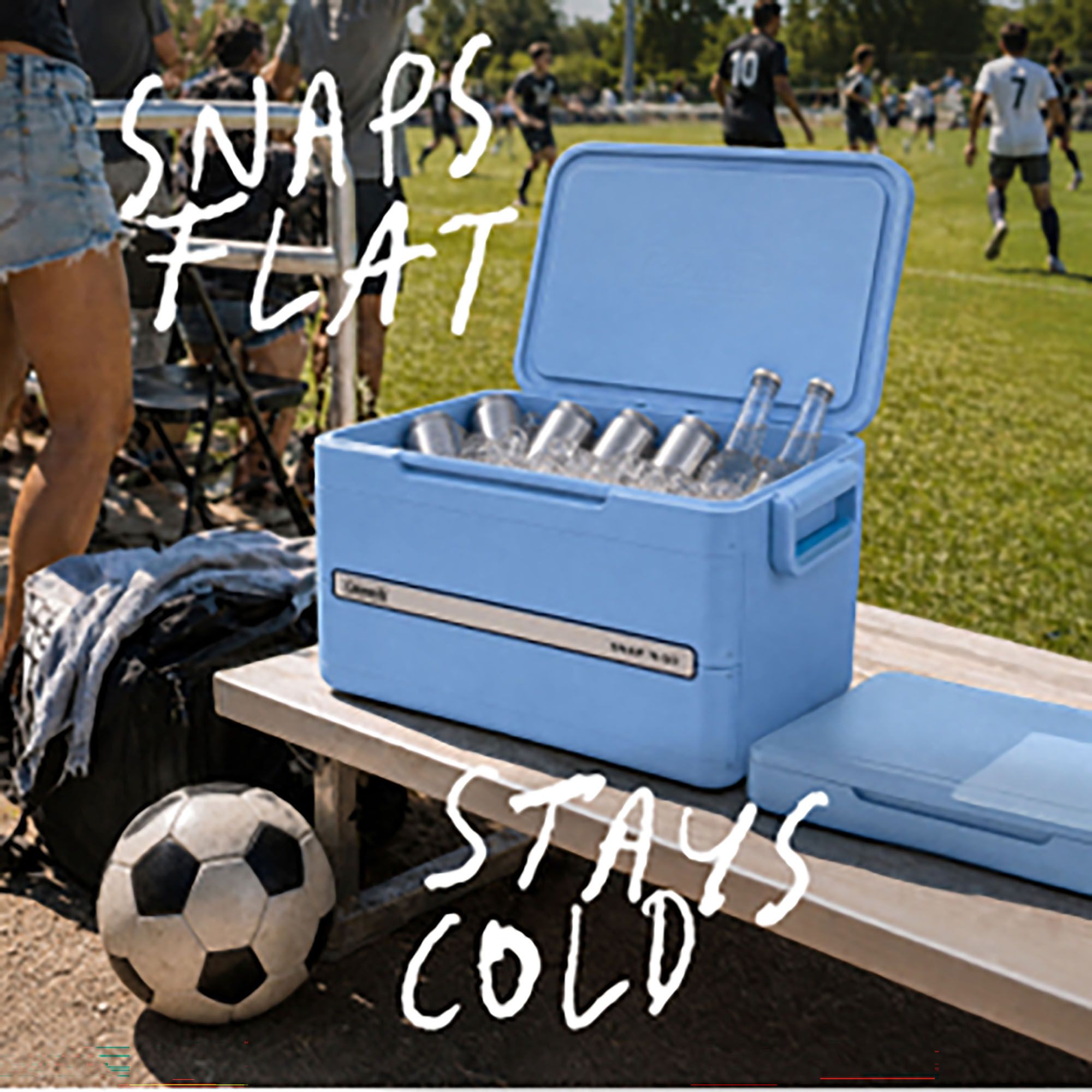 Coleman Snap 'N Go 55-Quart Collapsible Hard Cooler product image