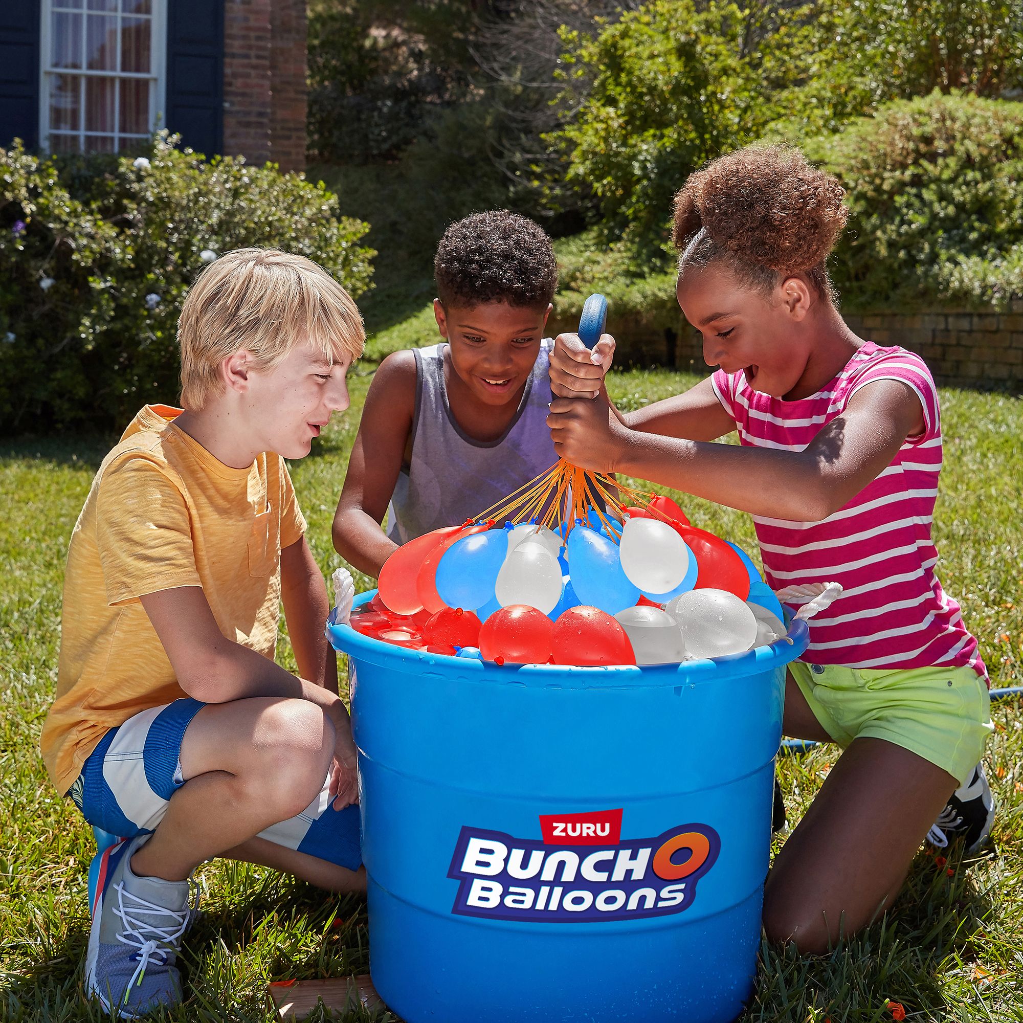 Zuru Bunch O Balloons 100 Rapid-Filling Self-Sealing Water Balloons – 3 Pack product image