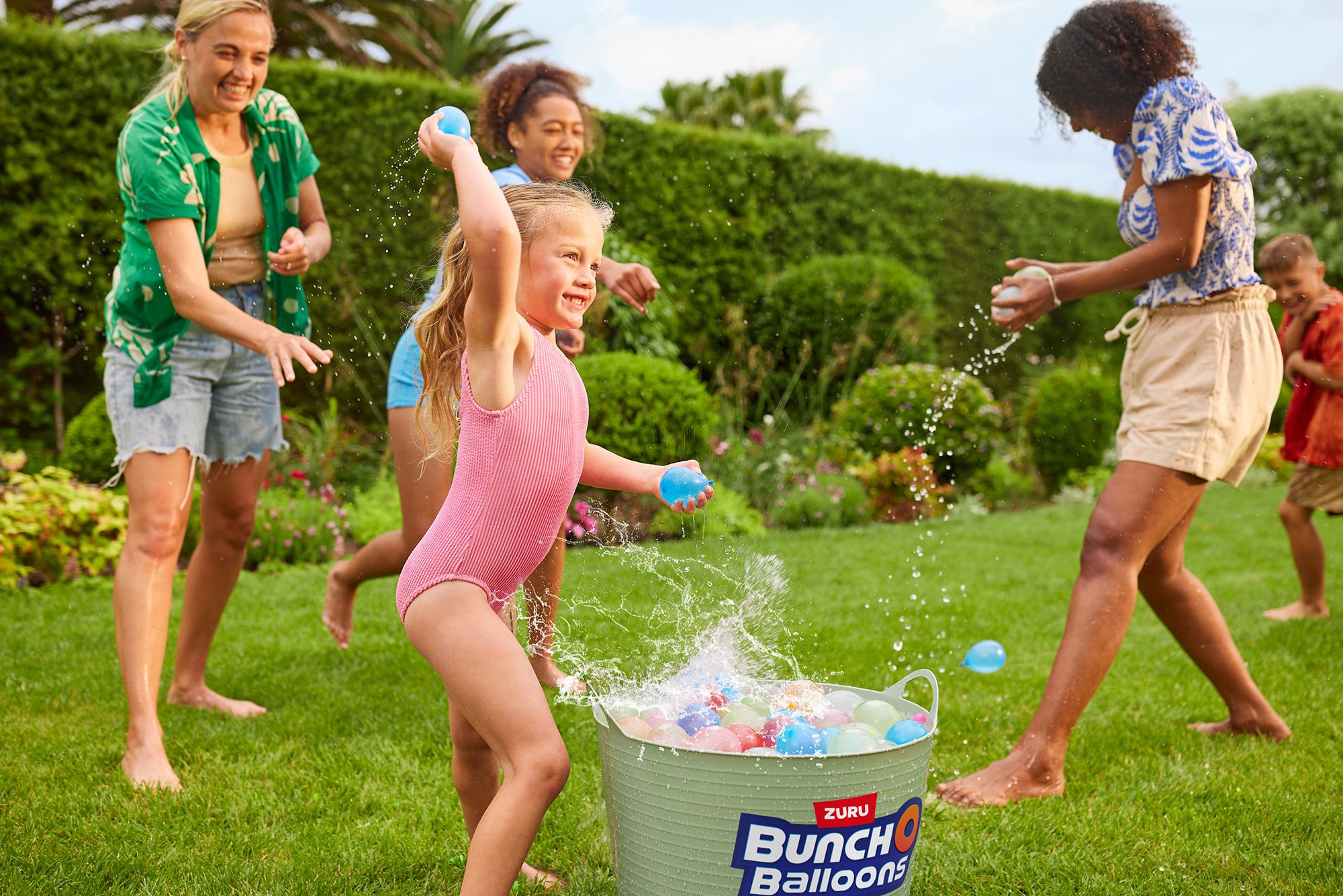 Zoofy Bunch O Balloons Tropical Party Rapid-Filling Self-Sealing Water Balloons product image