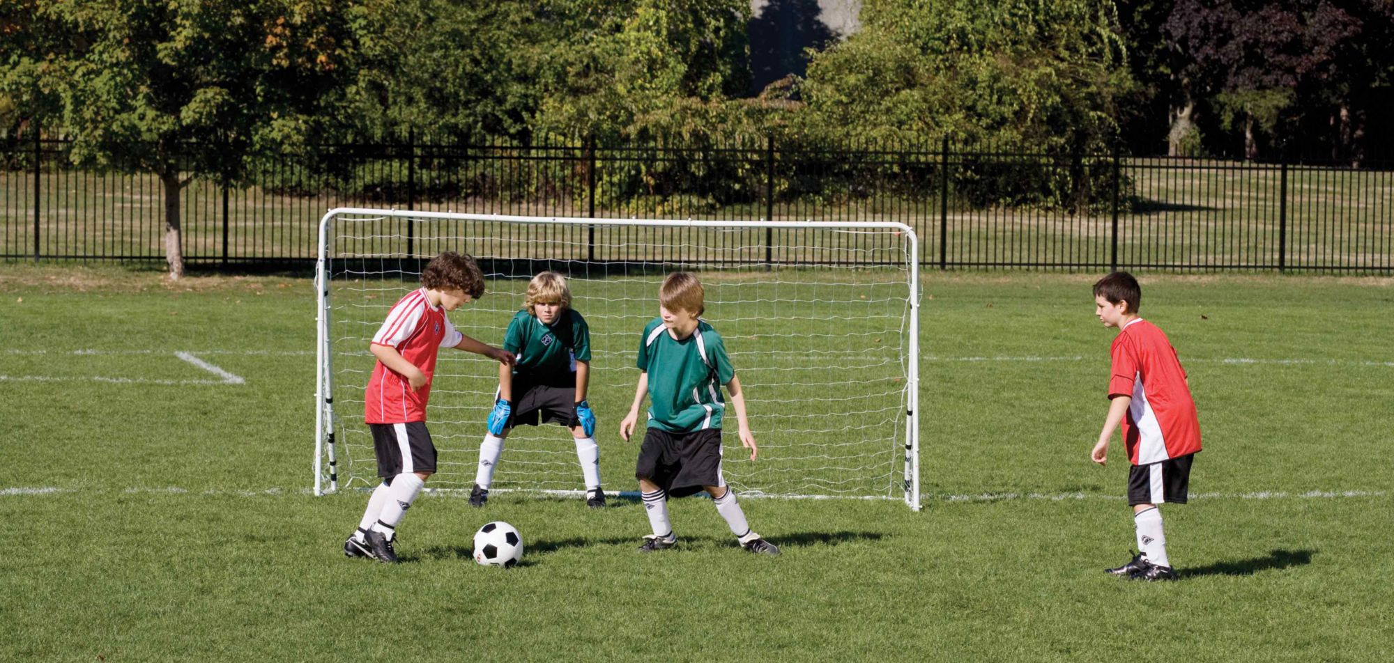 Franklin 10' x 5' Premier Folding Soccer Goal product image