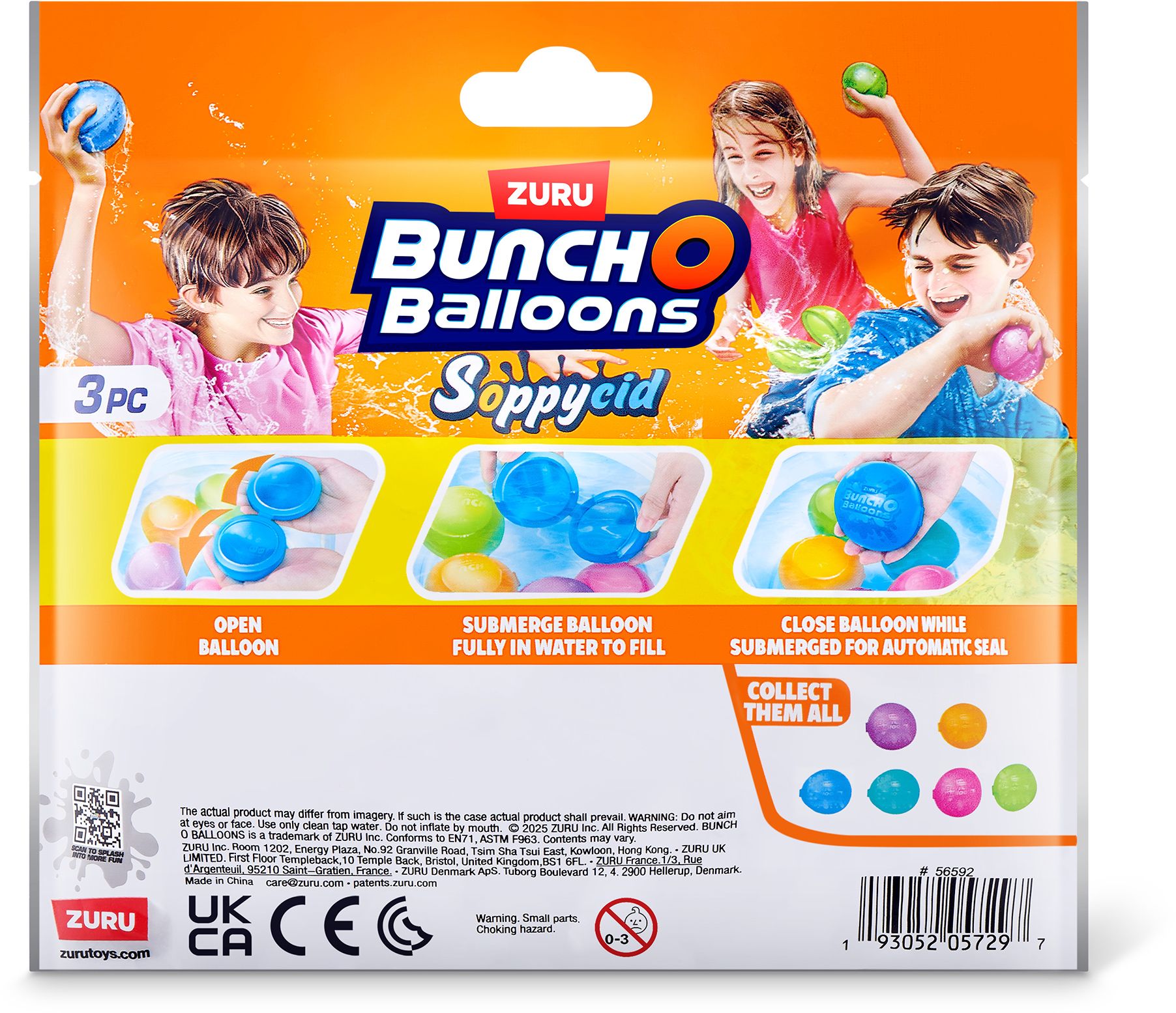 Zuru Reusable Water Ballons - 3 Pack product image
