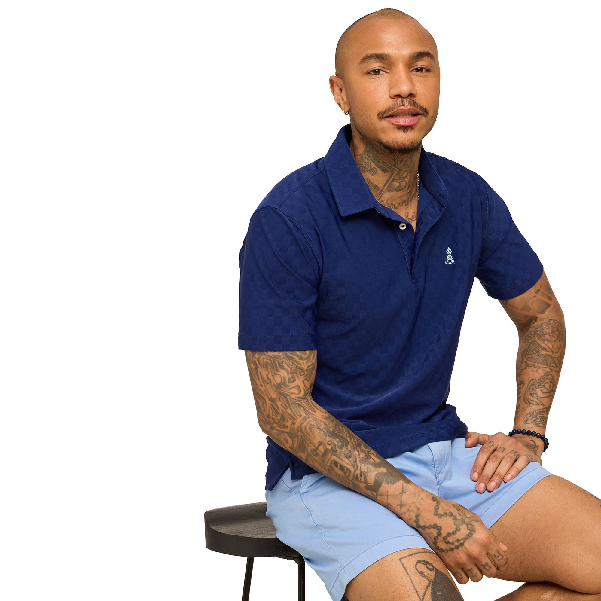 Chubbies Men's Textured Polo product image