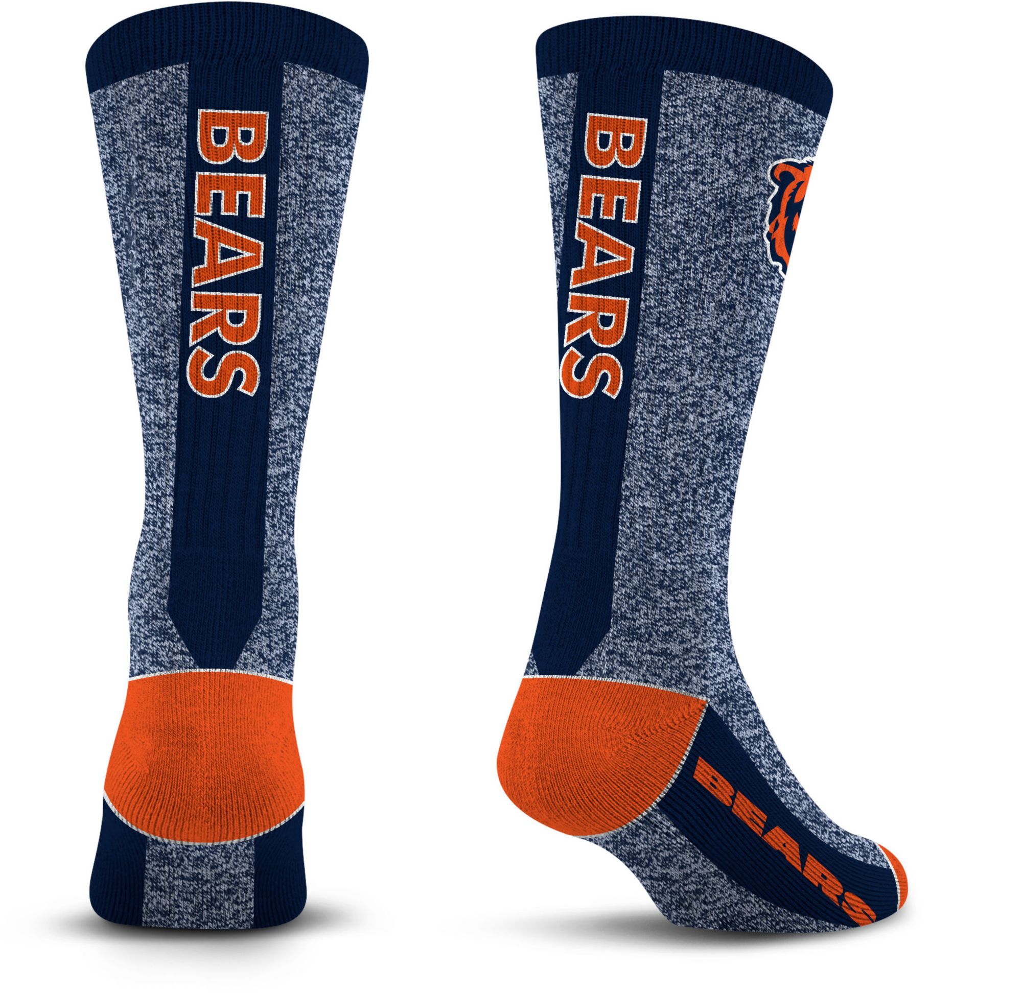 For Bare Feet Adult Chicago Bears Marble MVP Socks product image