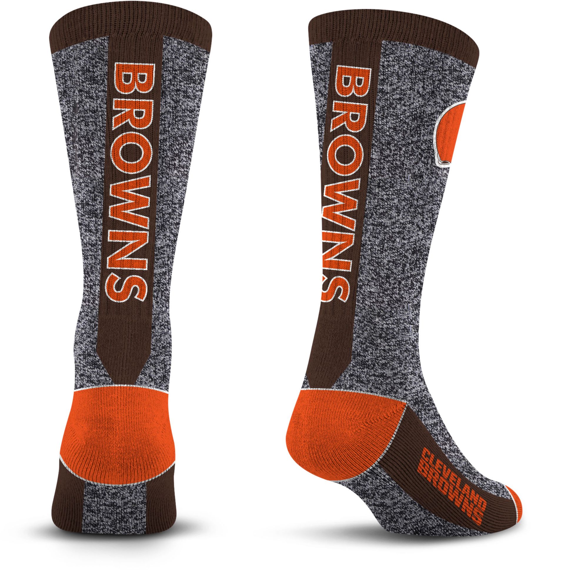 For Bare Feet Adult Cleveland Browns Marble MVP Socks product image