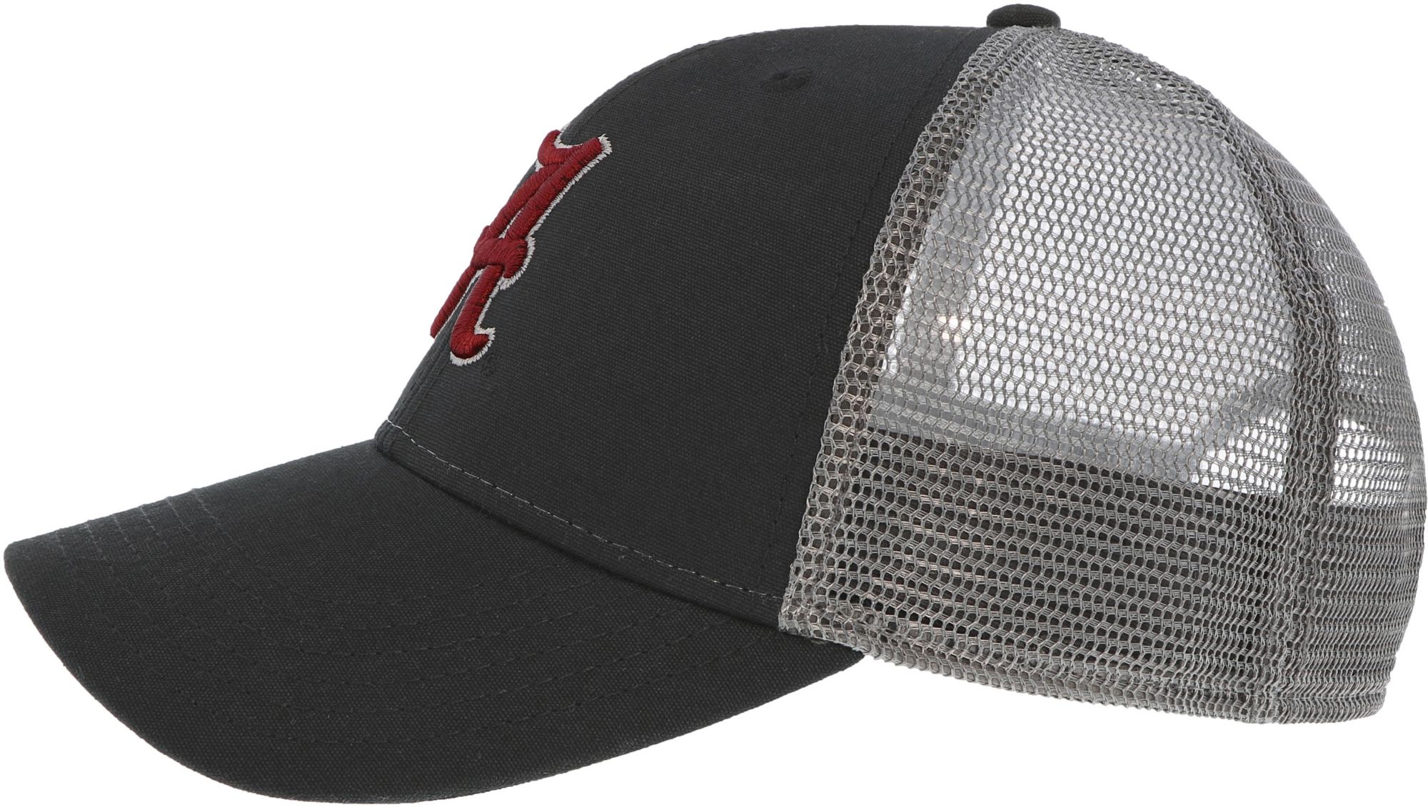 League-Legacy Men's Alabama Crimson Tide Lo-Pro Adjustable Trucker Black Hat product image
