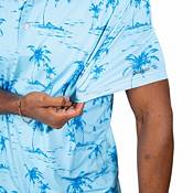 chubbies Men's The Stay Palm Short Sleeve Performance Polo T Shirt product image