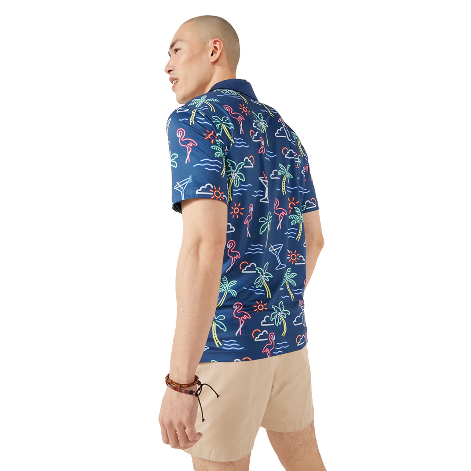 Chubbies Men's The Neon Light Golf Polo product image