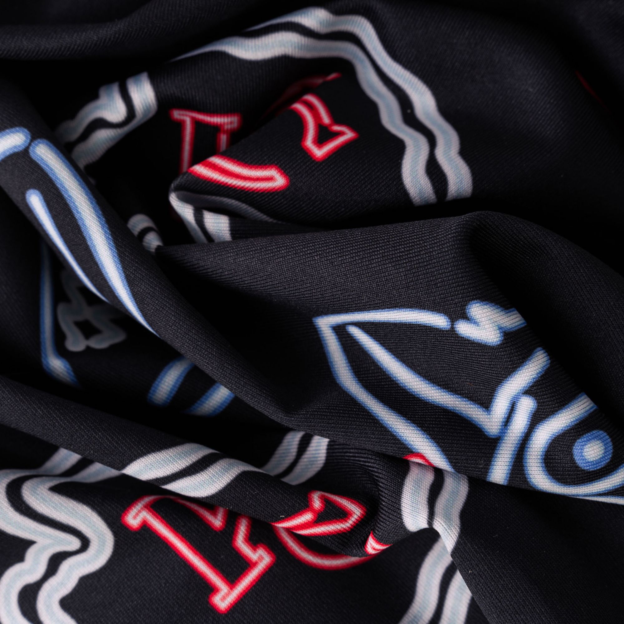 chubbies Men's Kansas City Chiefs Black Neon Polo product image