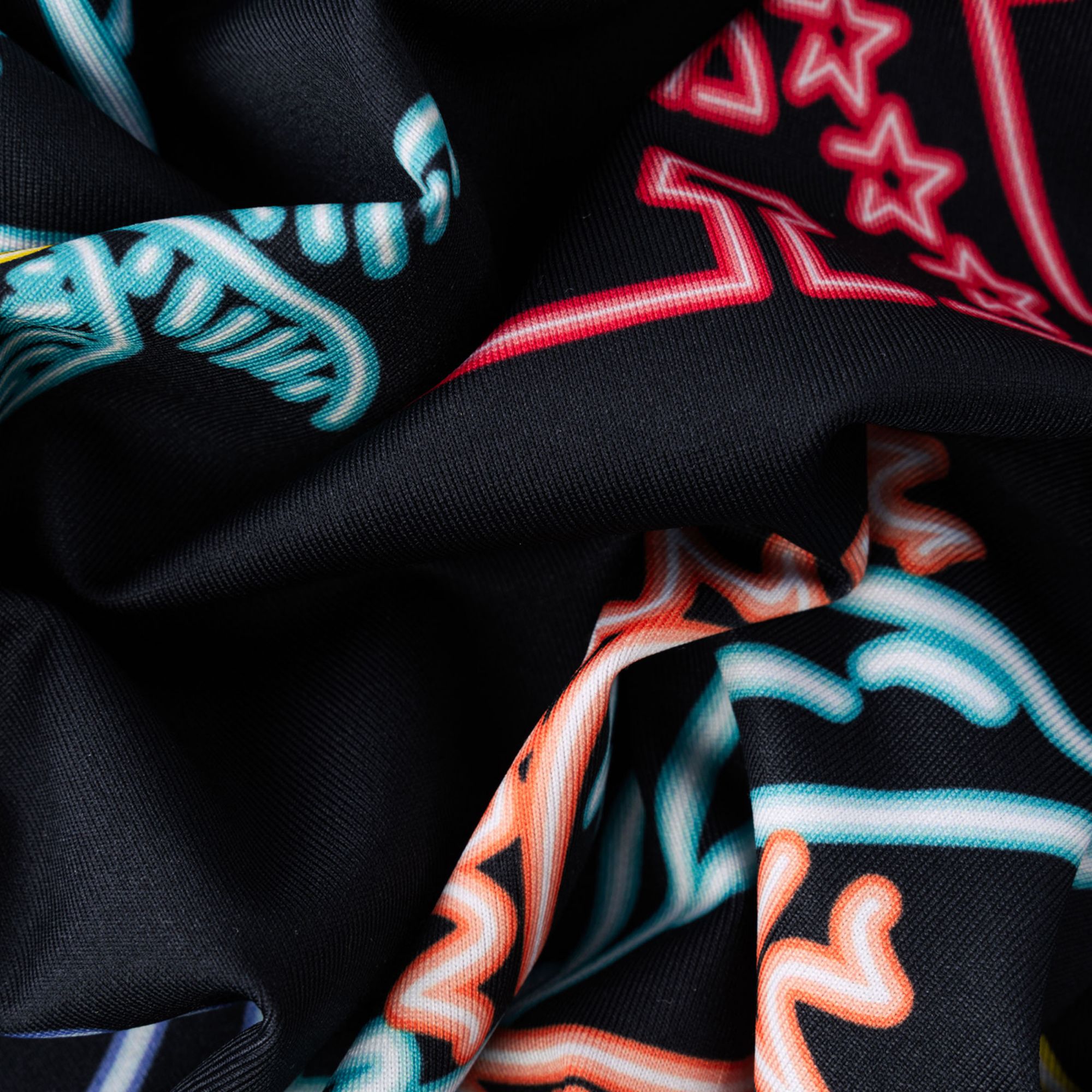 chubbies Men's Miami Dolphins Black Neon Polo product image