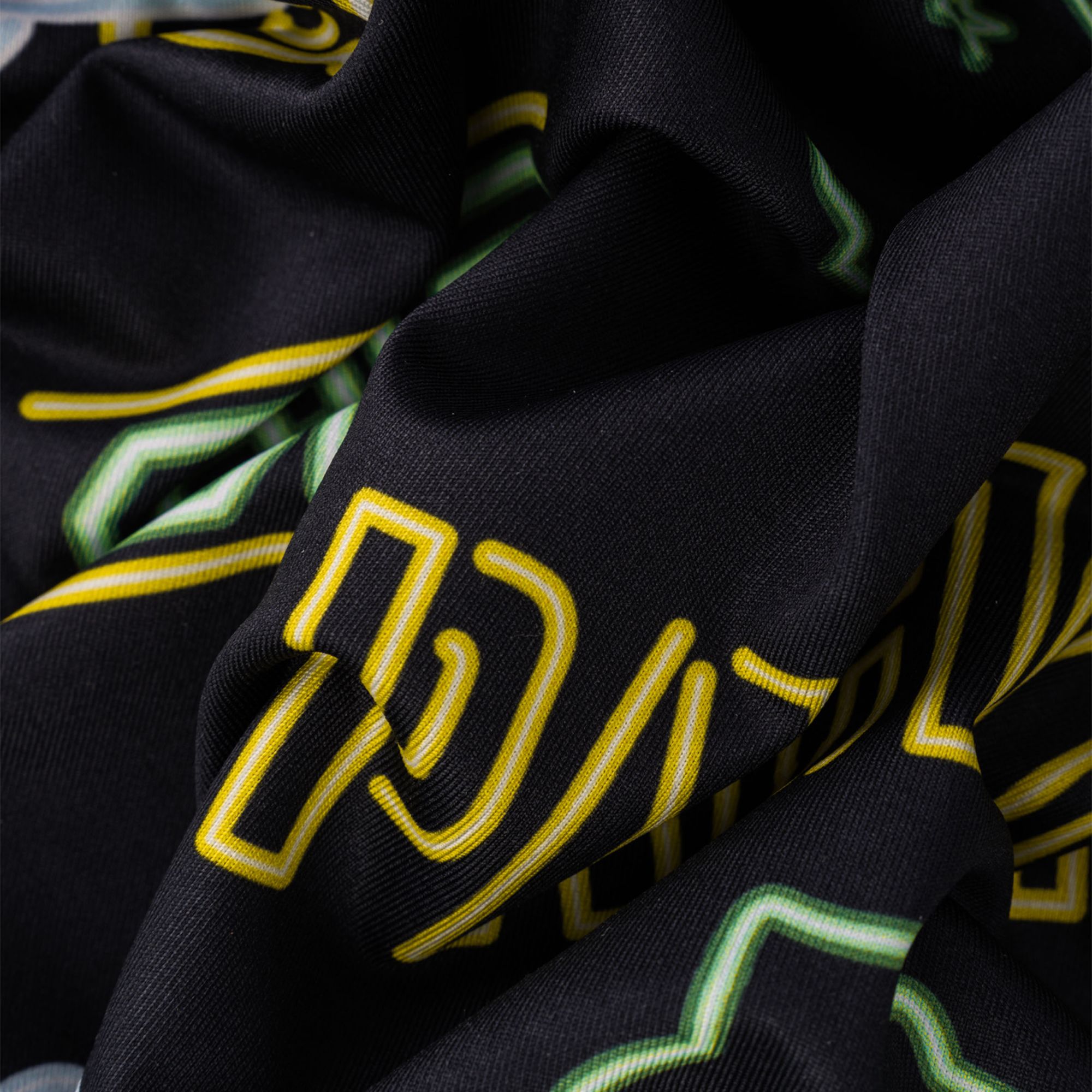 chubbies Men's Green Bay Packers Black Neon Polo product image