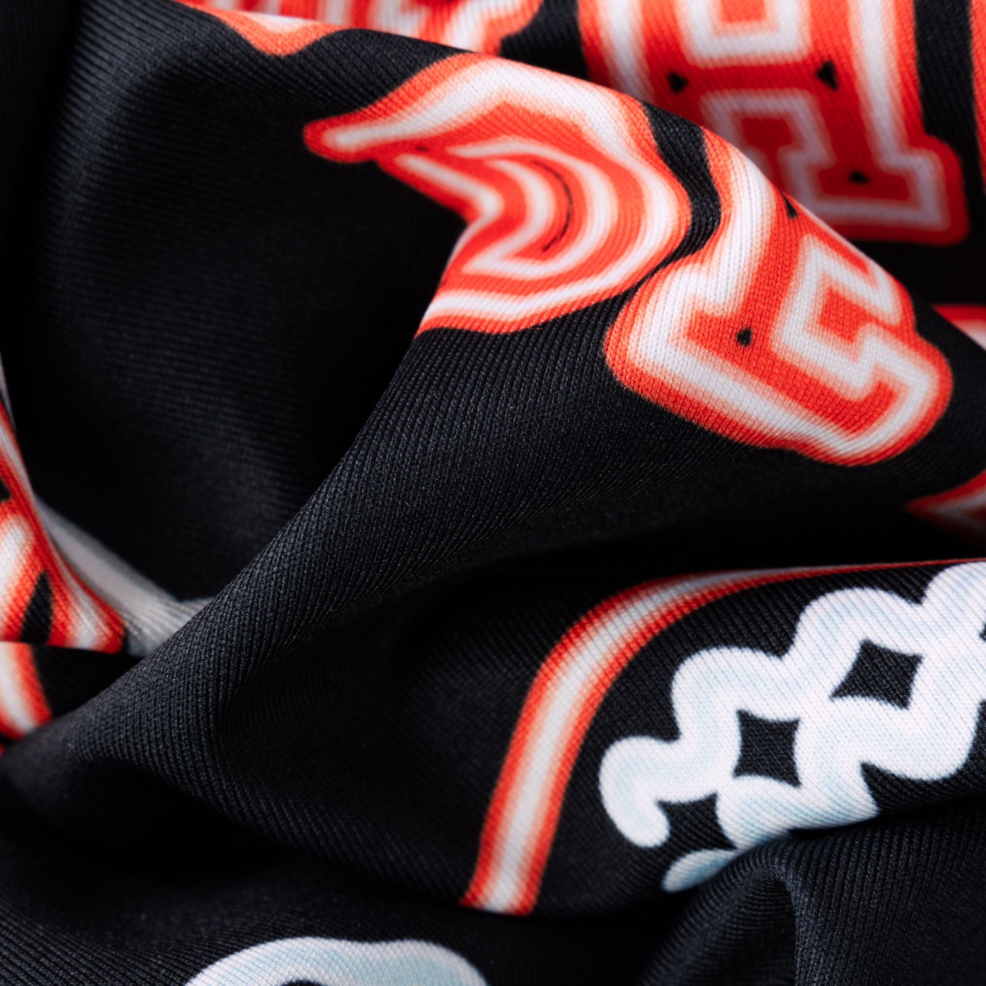 chubbies Men's Cincinnati Bengals Black Neon Polo product image