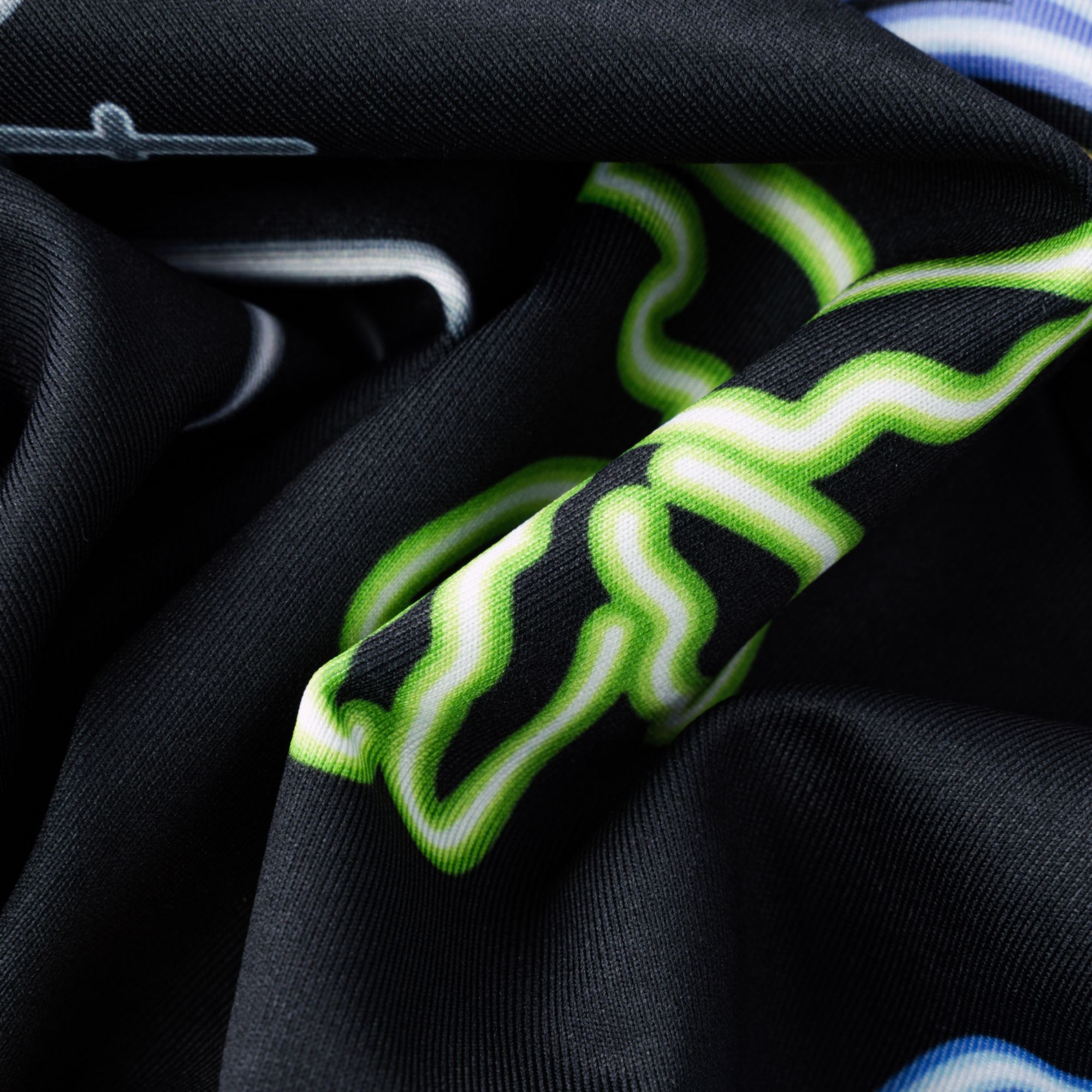 chubbies Men's Los Angeles Rams Black Neon Polo product image