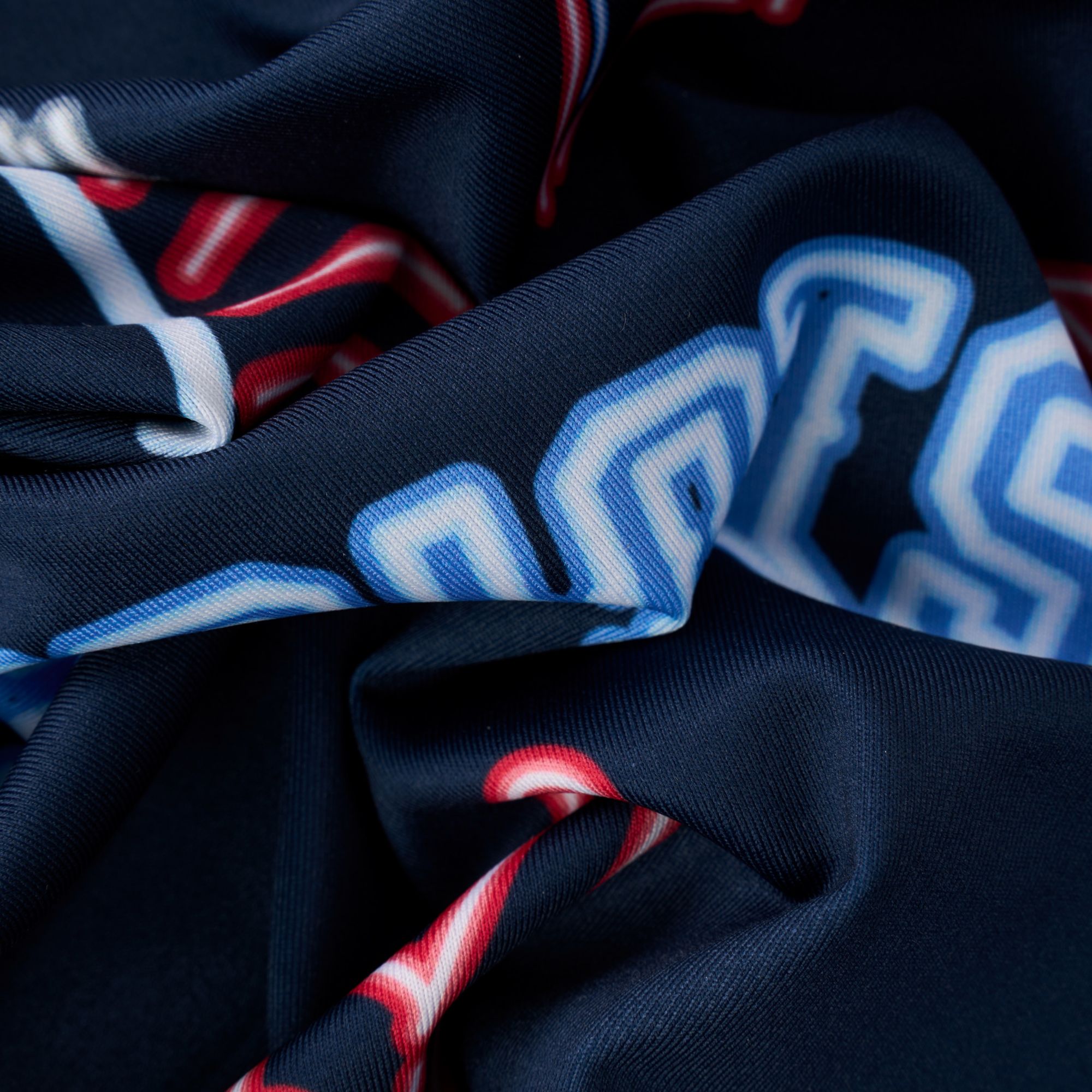 chubbies Men's New England Patriots Navy Neon Polo product image