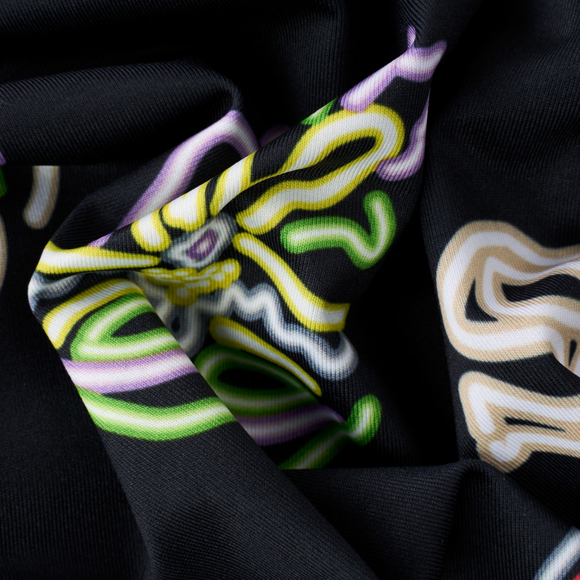 chubbies Men's New Orleans Saints Black Neon Polo product image