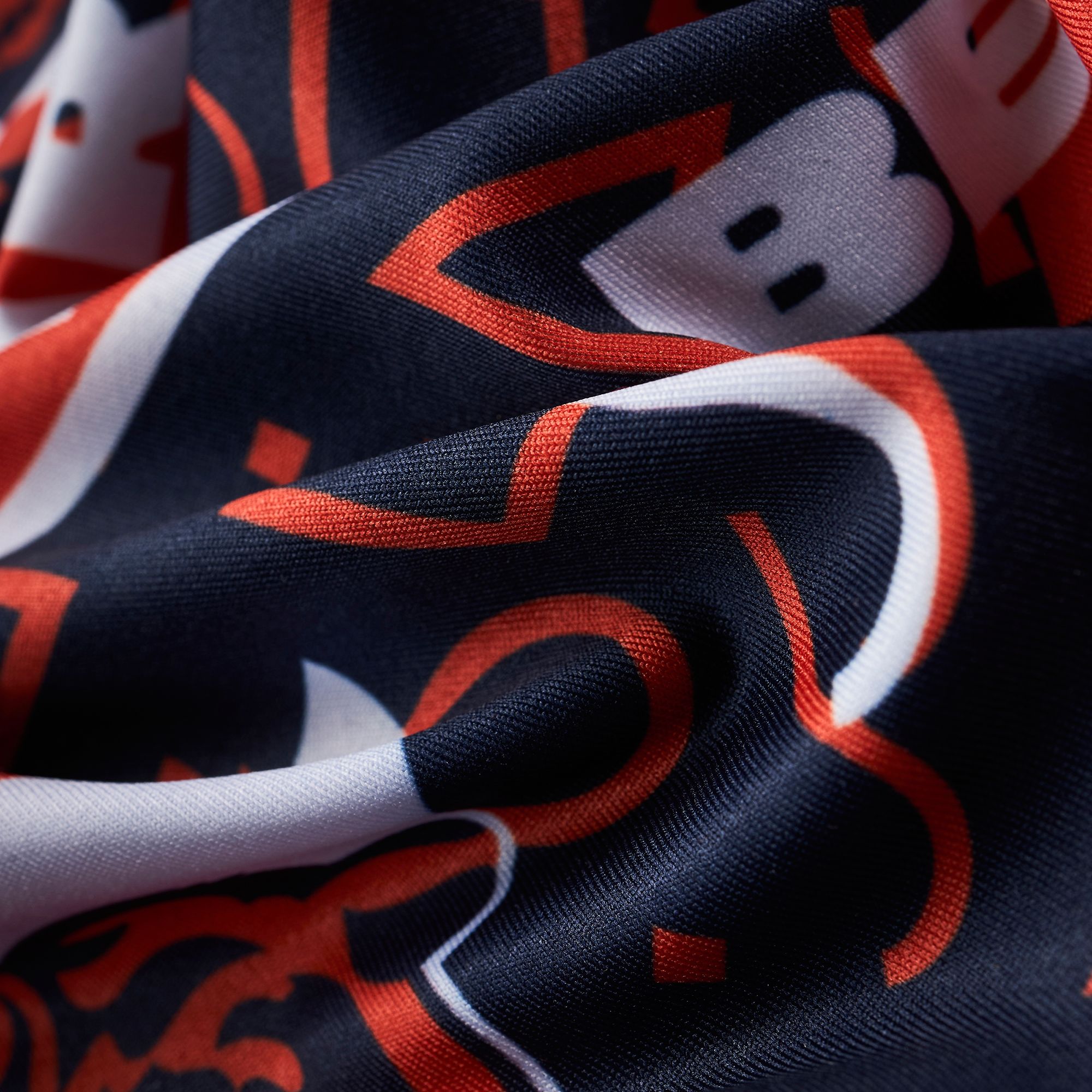 chubbies Men's Chicago Bears Navy Game Day Polo product image