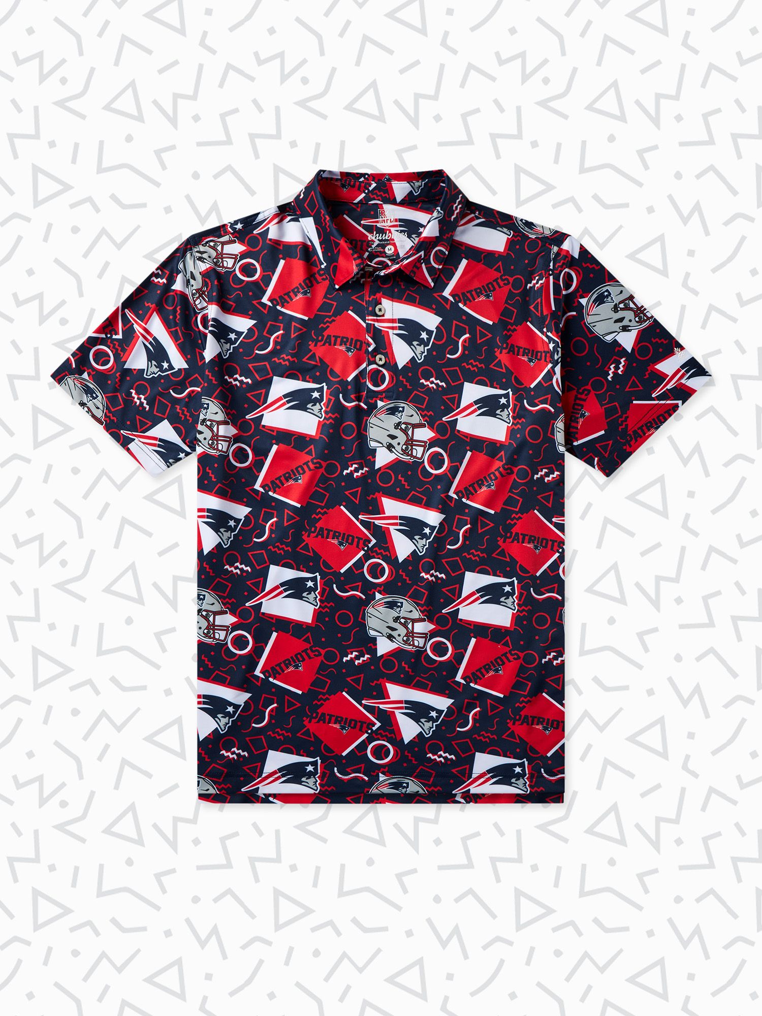 chubbies Men's New England Patriots Game Day Polo product image