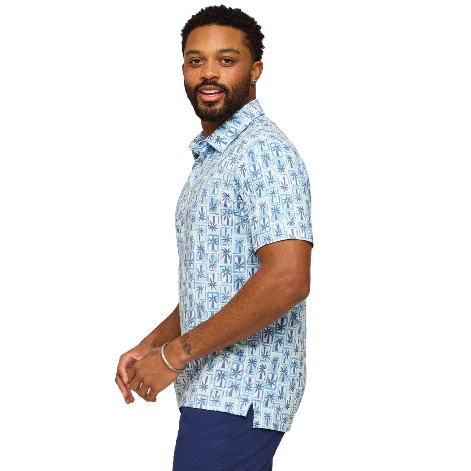 Chubbies Men's The Miami Mosaic Golf Polo product image