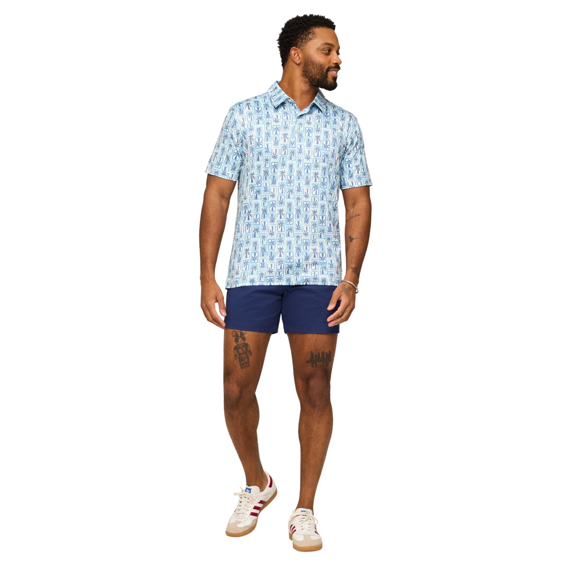 Chubbies Men's The Miami Mosaic Golf Polo product image