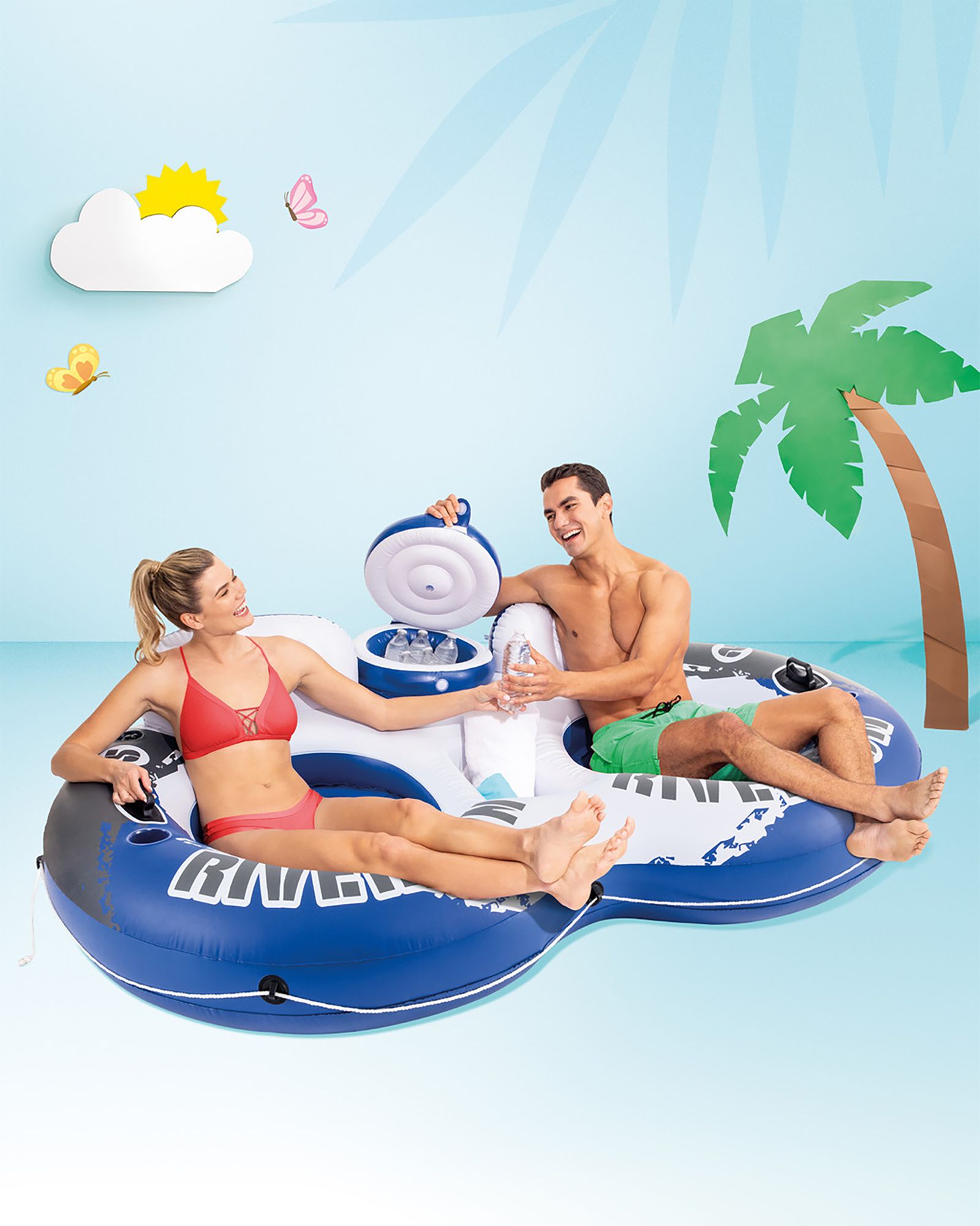 Intex River Run II Inflatable 2-Person River Tube product image