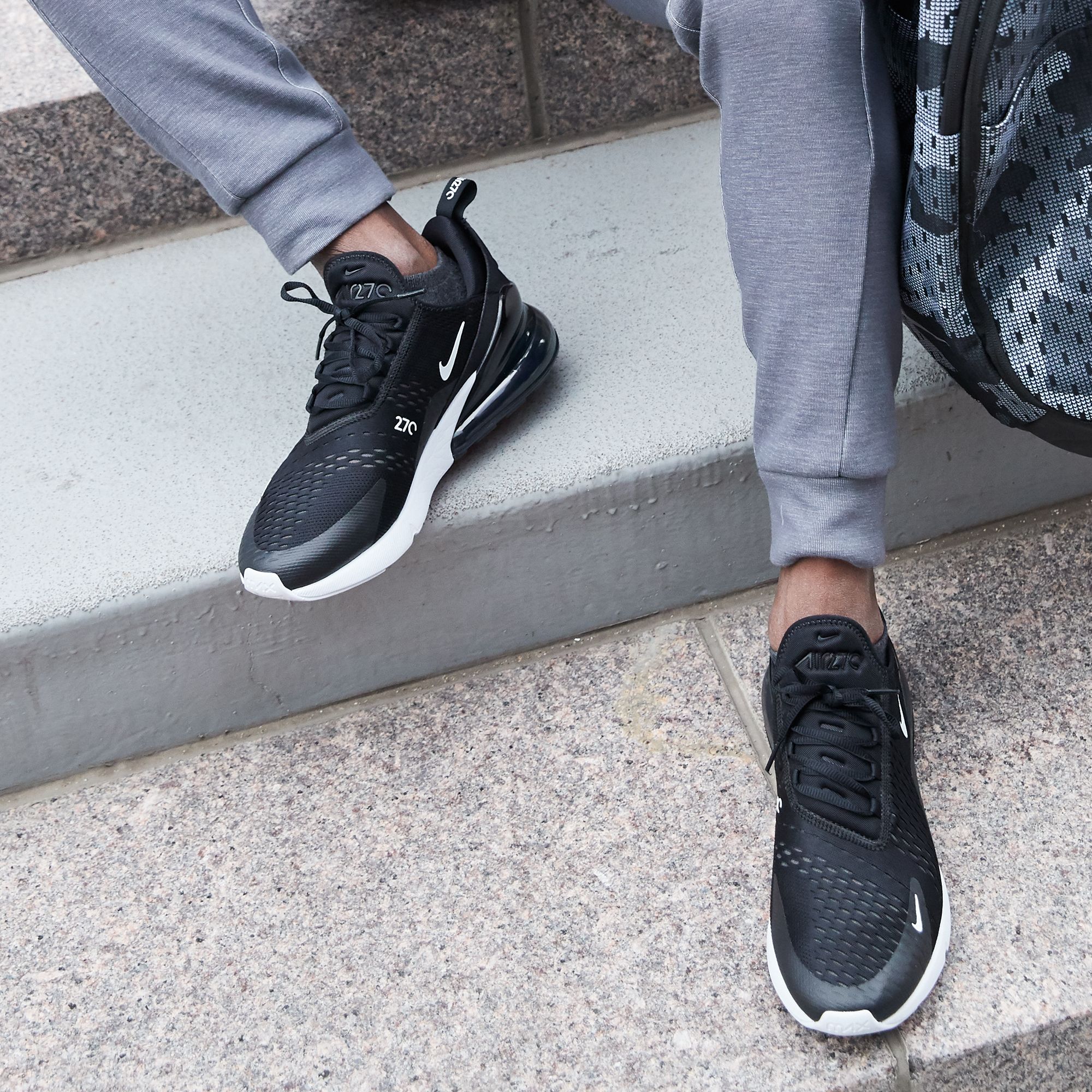 black air max 270 men