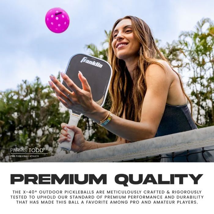 Franklin Pickleball X-40 Outdoor Pickleballs – 3 Pack product image