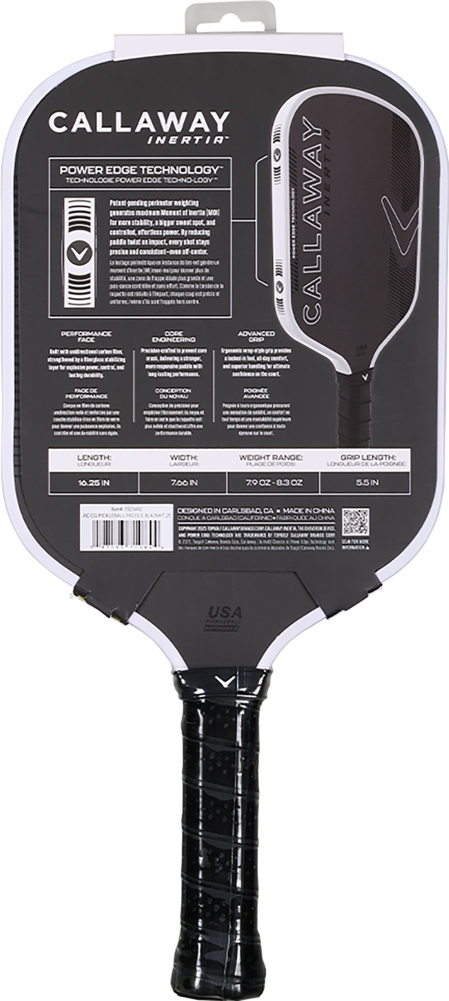 Callaway Inertia Hybrid Pickleball Paddle product image