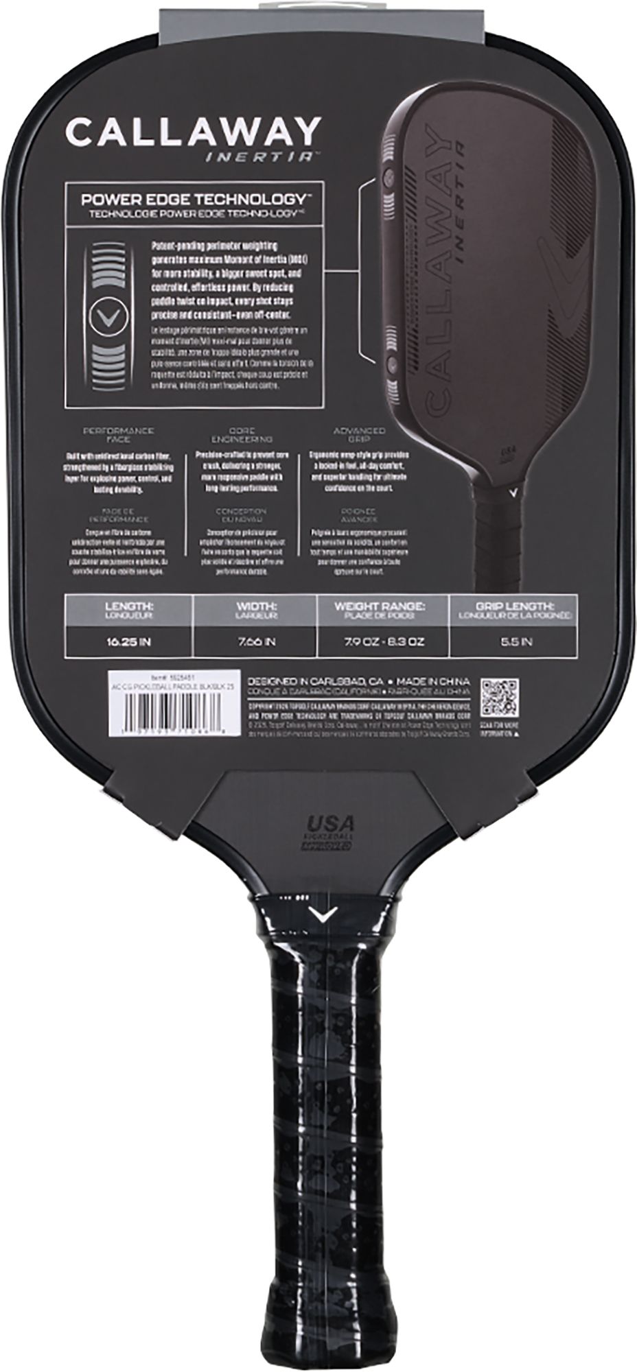 Callaway Inertia Hybrid Pickleball Paddle product image