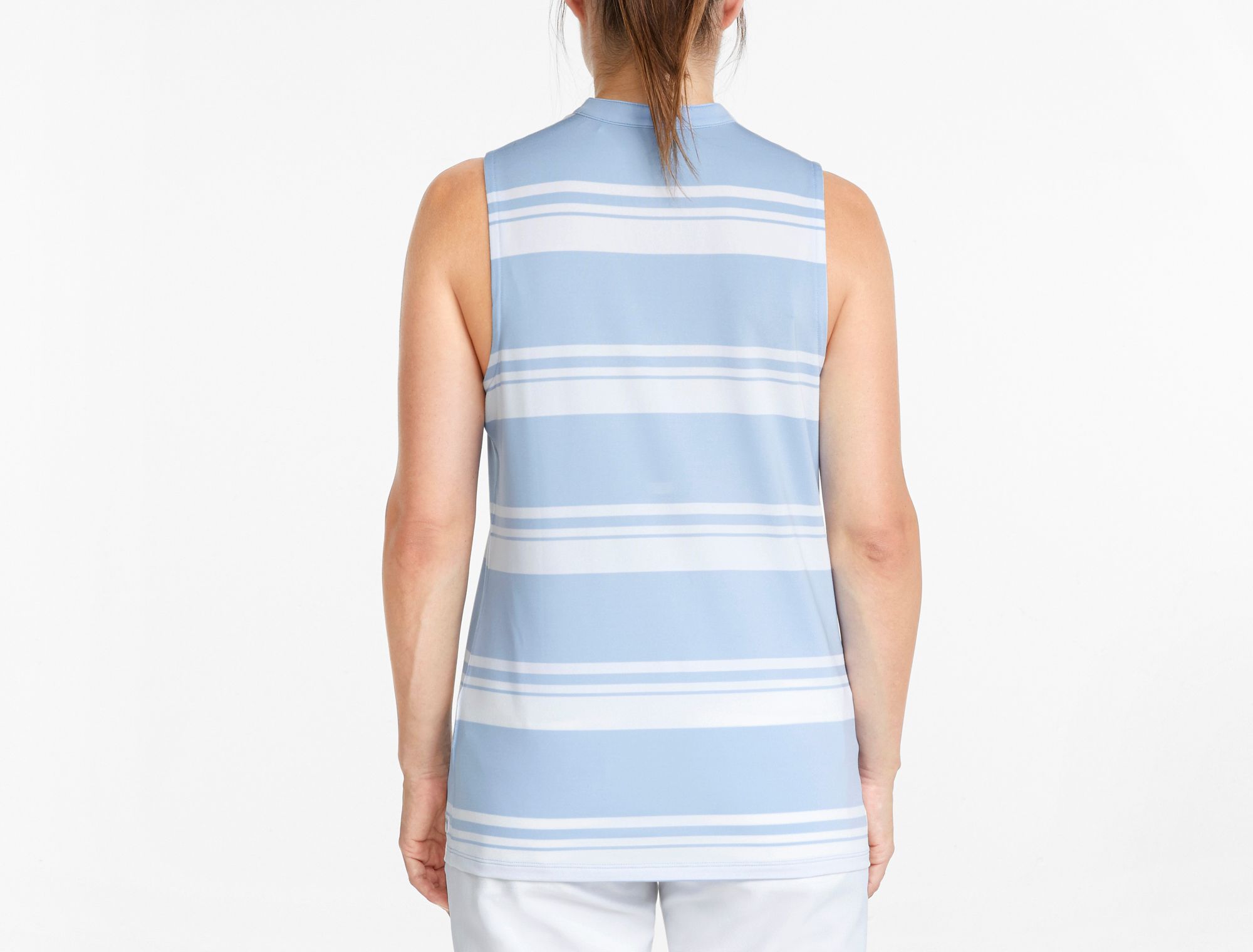 PUMA Women's CLOUDSPUN Valley Stripe Sleeveless Polo product image