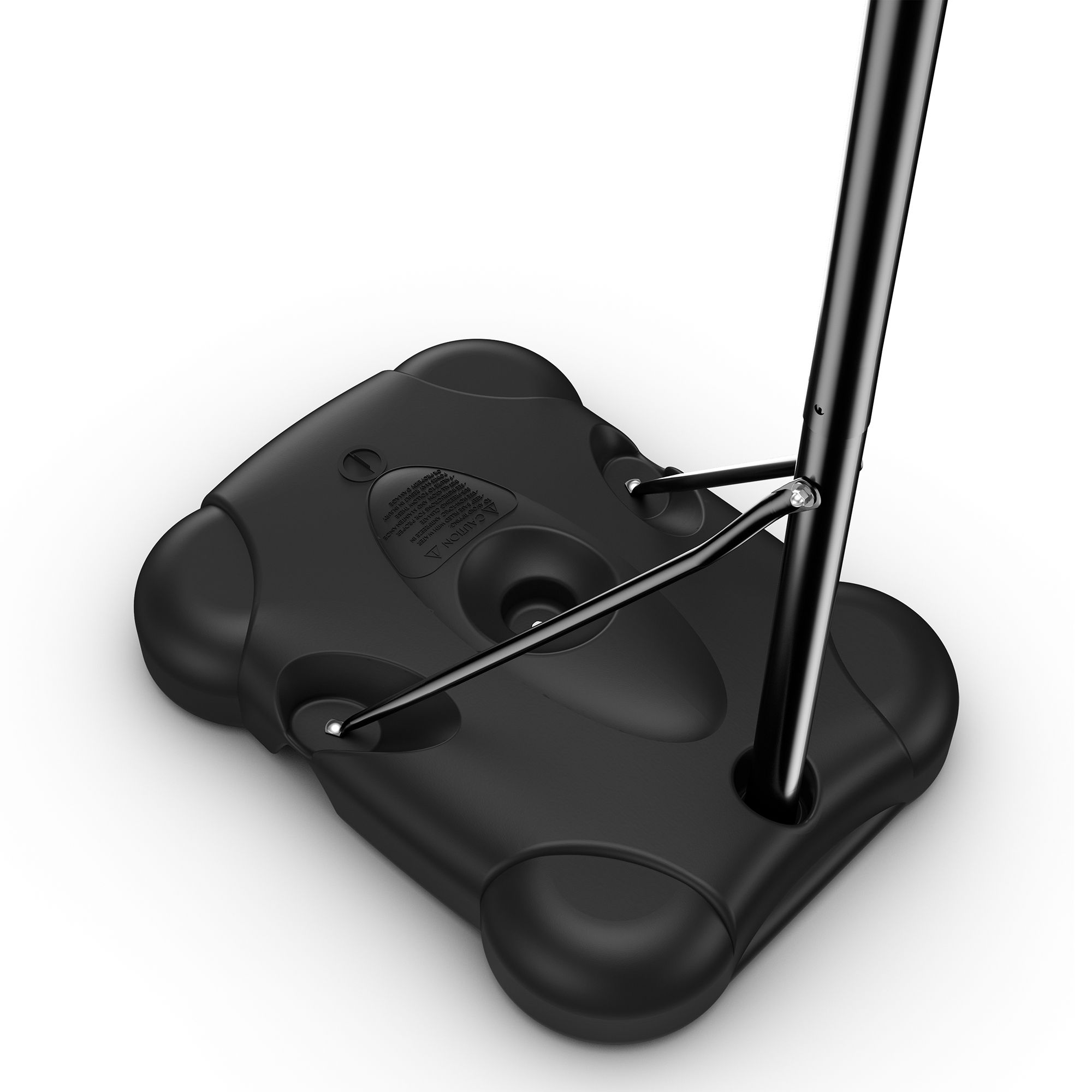 Spalding 32" Rookie Gear Eco-Composite Telescoping Portable Basketball Hoop product image