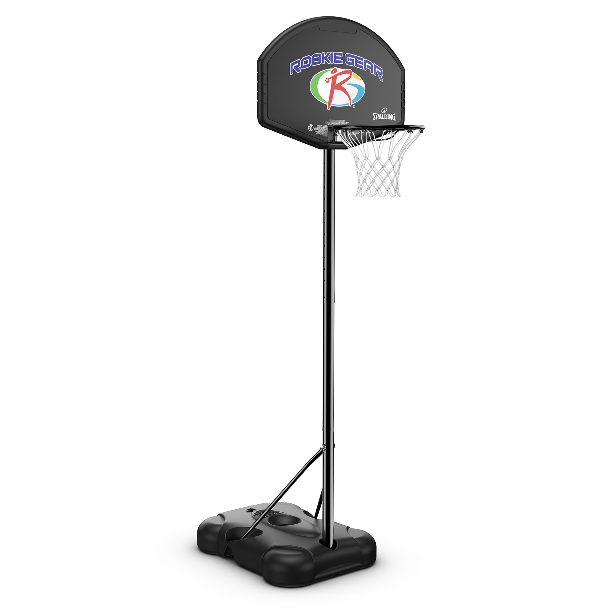 Spalding 32" Rookie Gear Eco-Composite Telescoping Portable Basketball Hoop product image