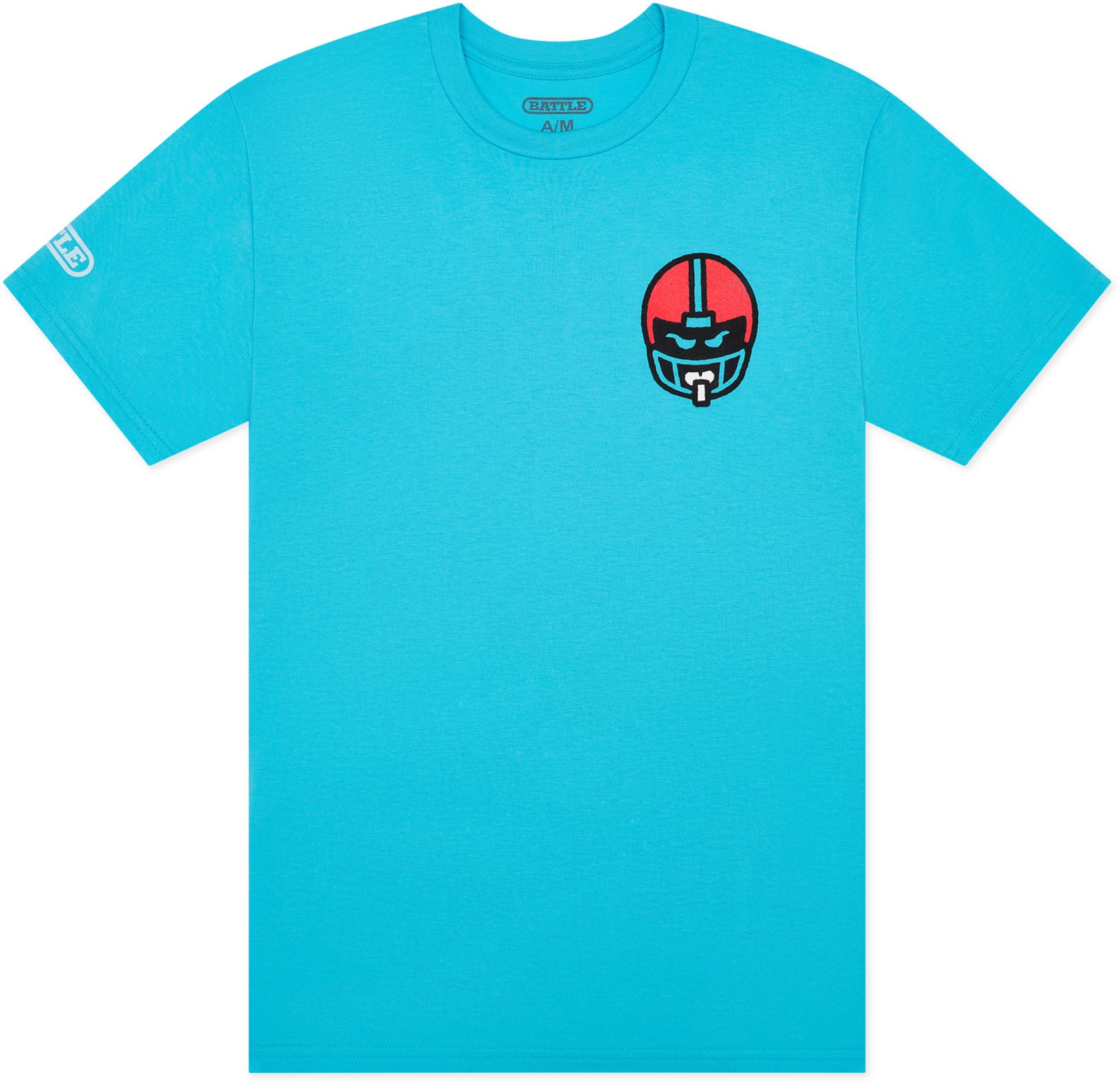 Battle Adult Grit Football Flame T-Shirt product image